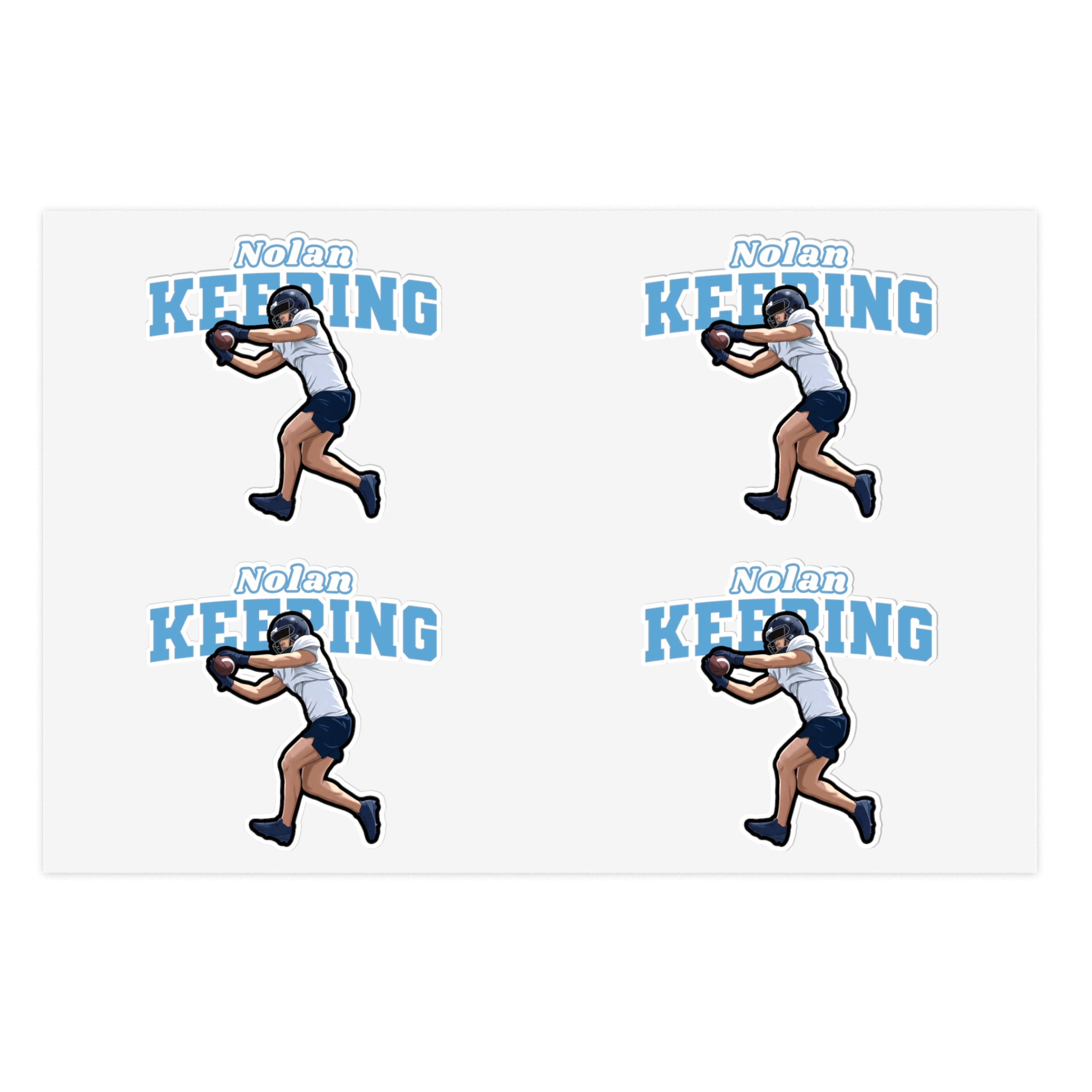 Sticker Sheet — character_name_arch in Classic
