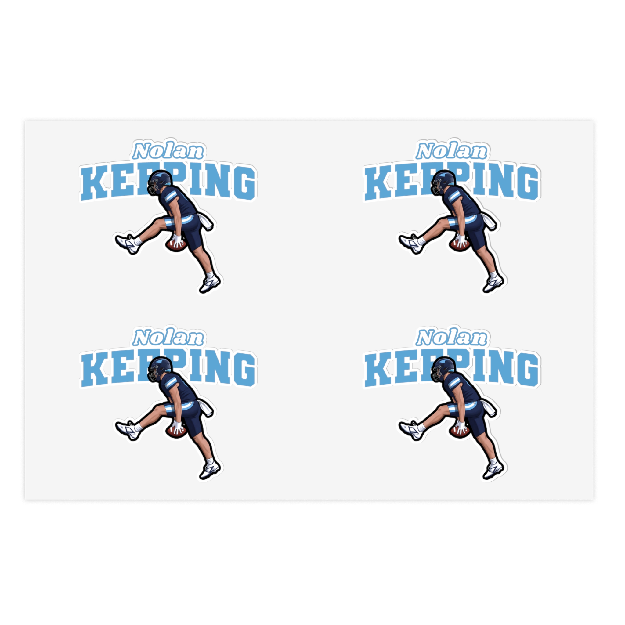 Sticker Sheet — character_name_arch in Classic