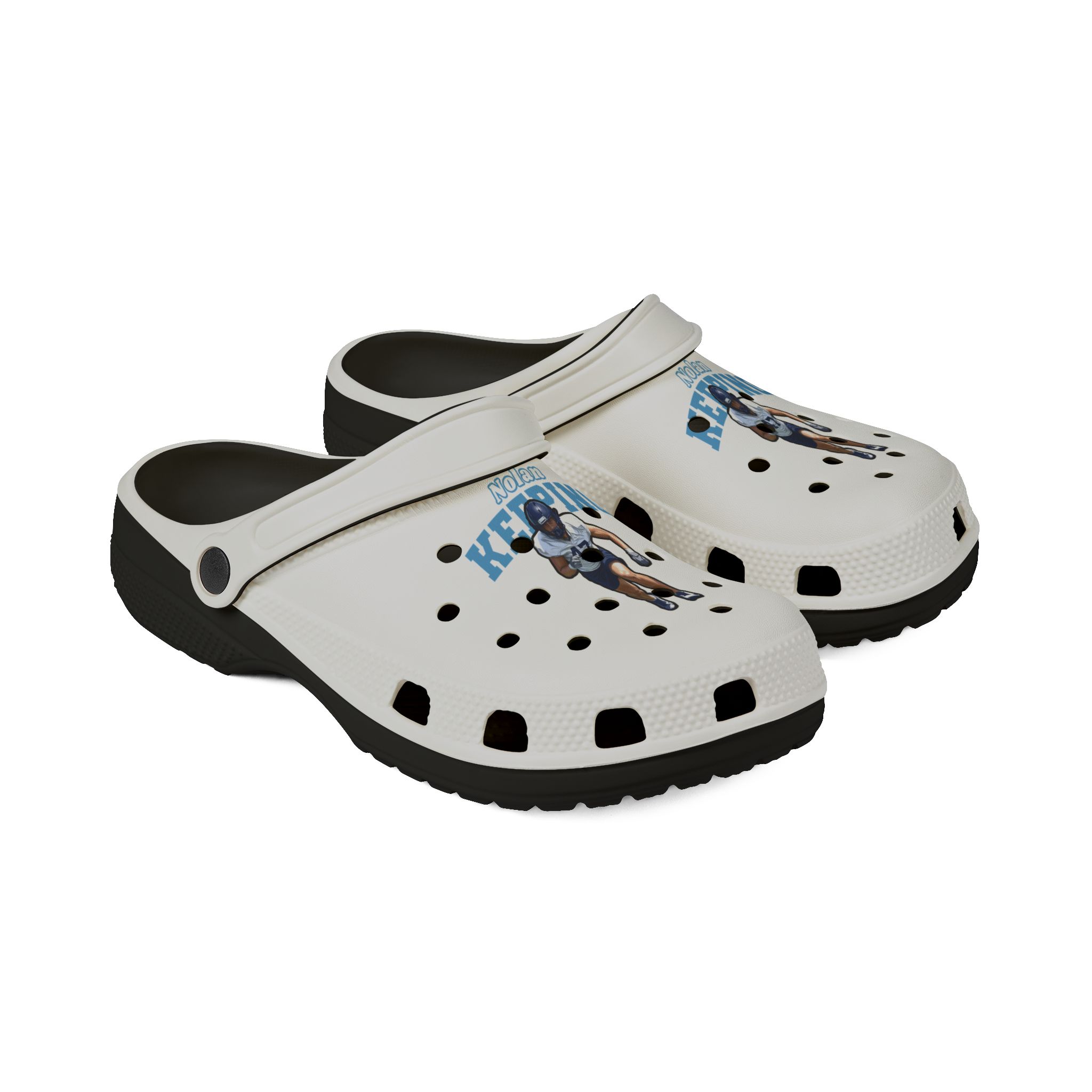 Rubber Clogs — character_name_arch in Black