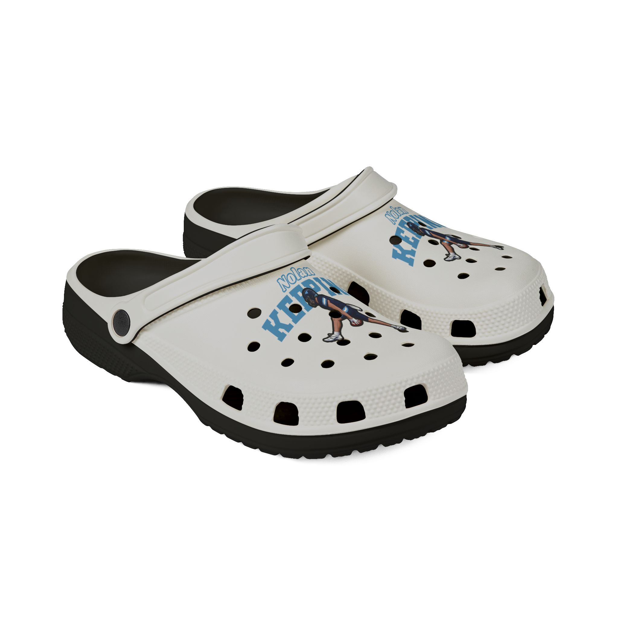 Rubber Clogs — character_name_arch in Black