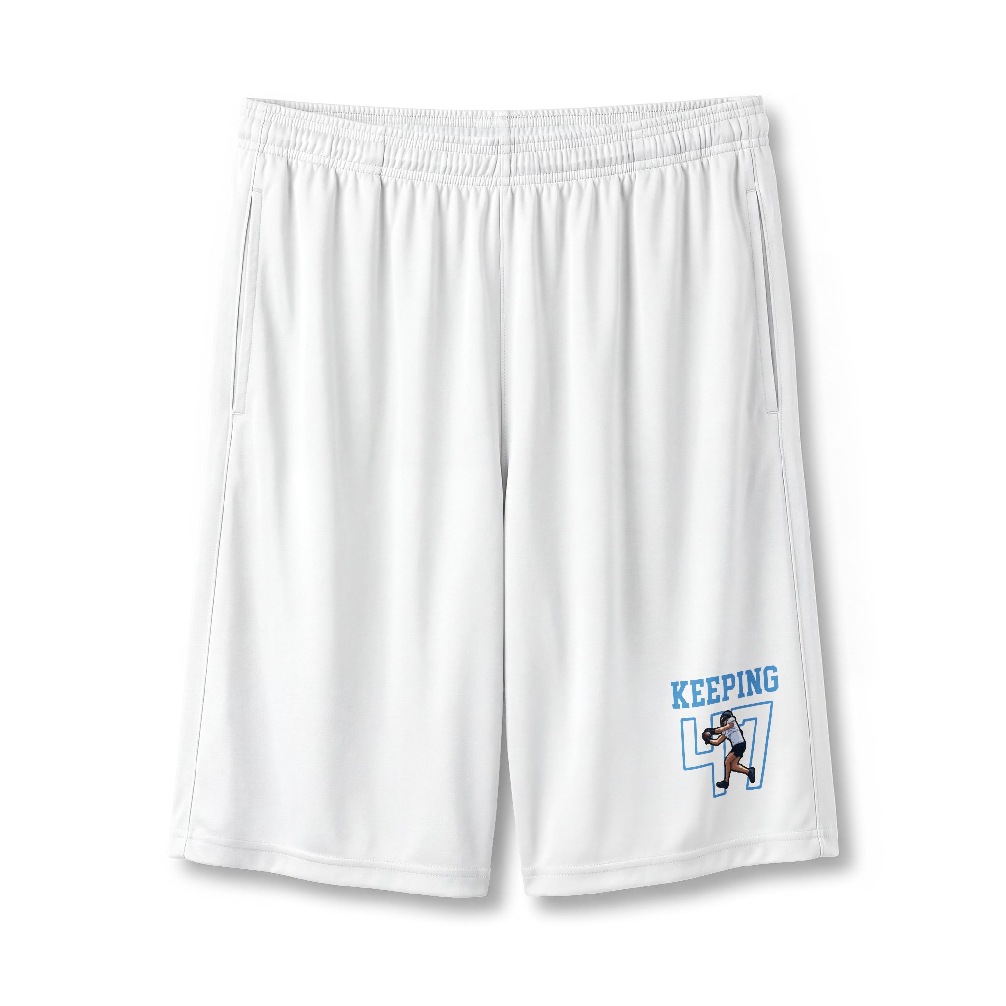 Shorts — character_shirsey in White