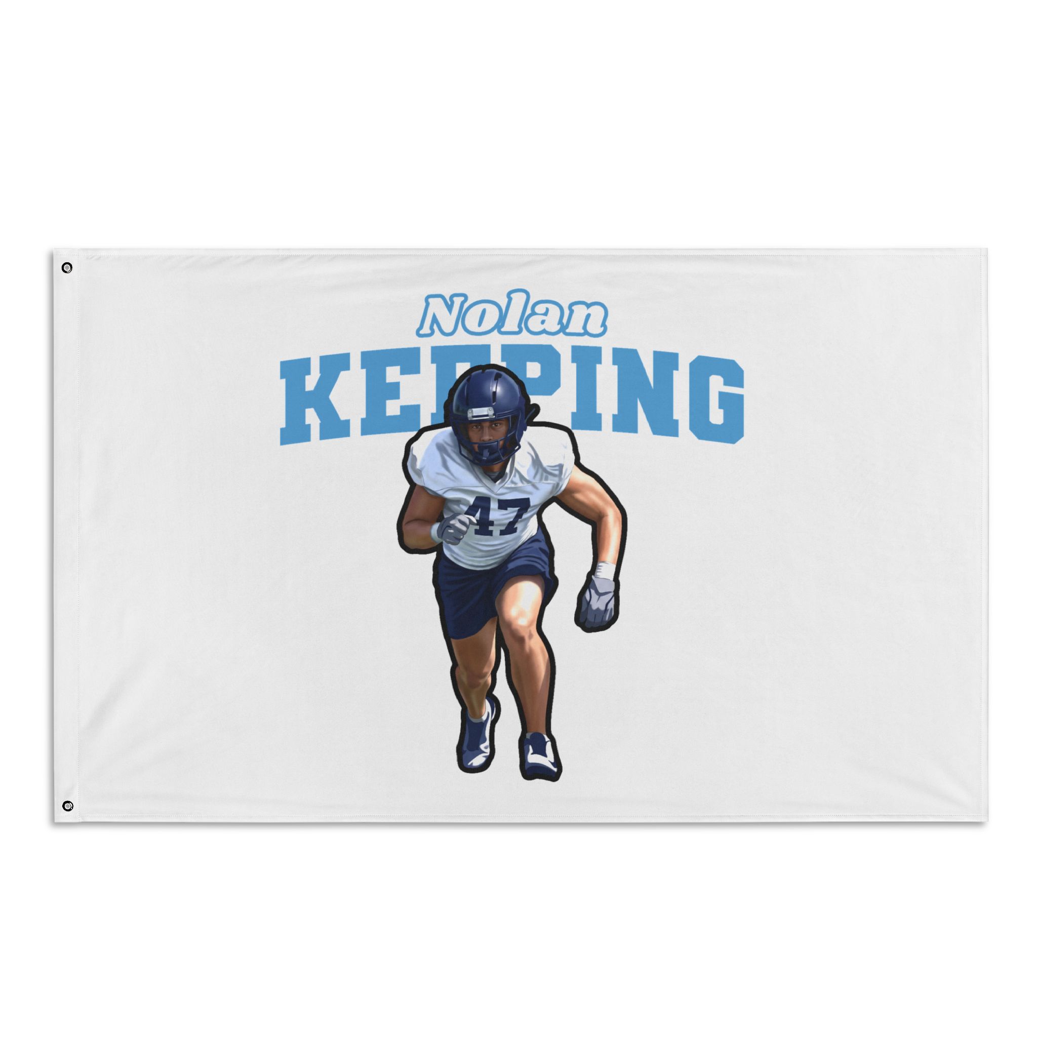 Flag (35 × 56 in) — character_name_arch in Classic