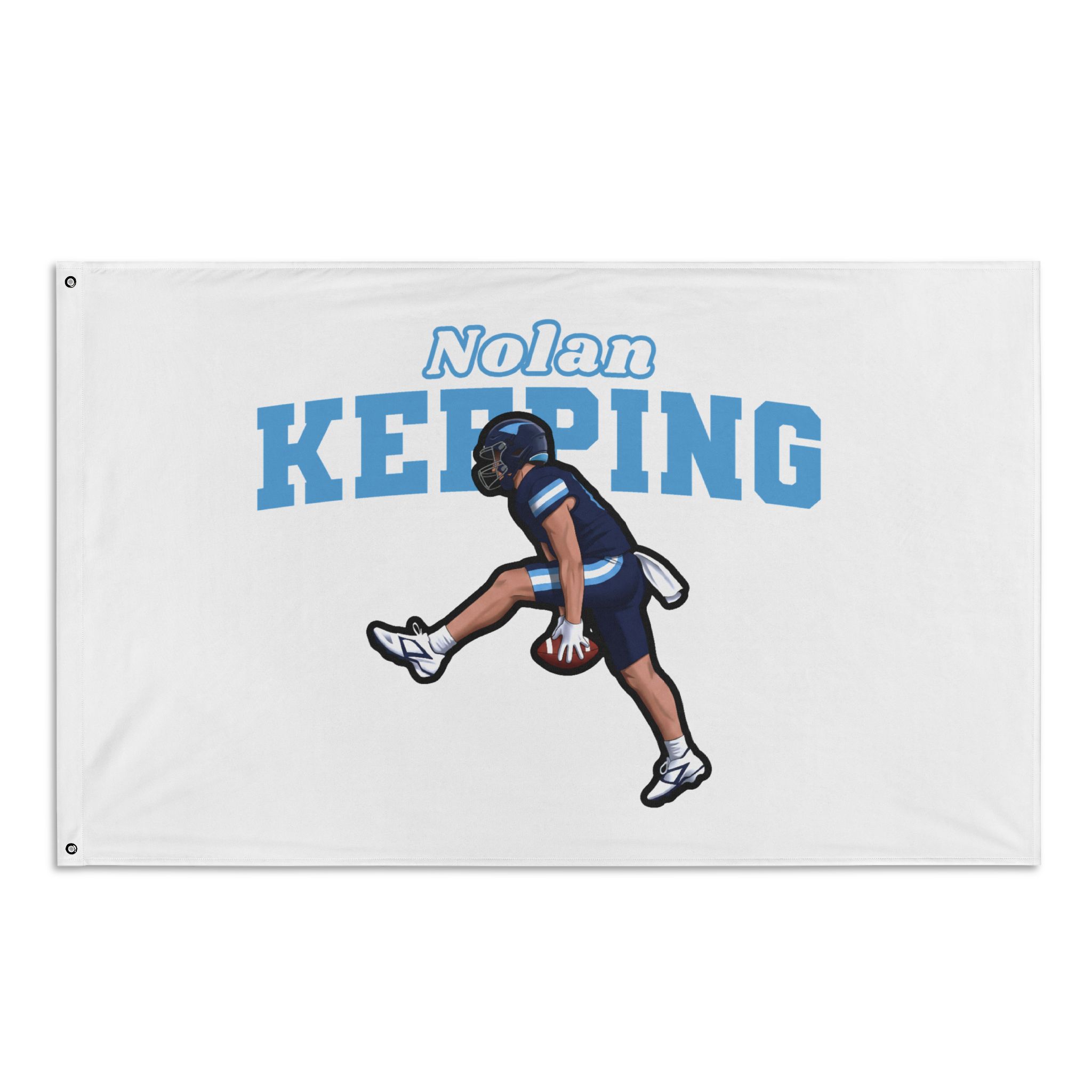 Flag (35 × 56 in) — character_name_arch in Classic