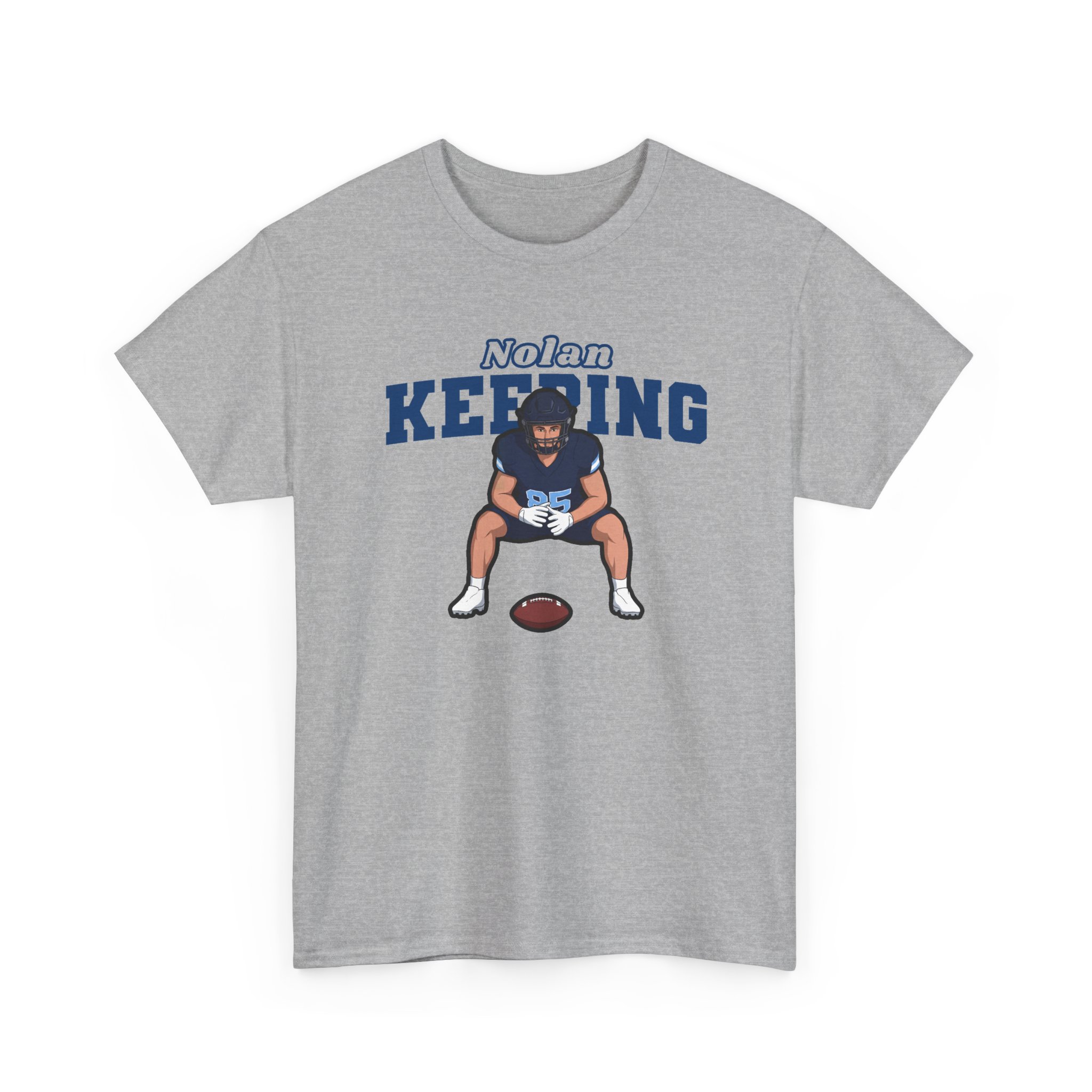 Tee — character_name_arch in Grey