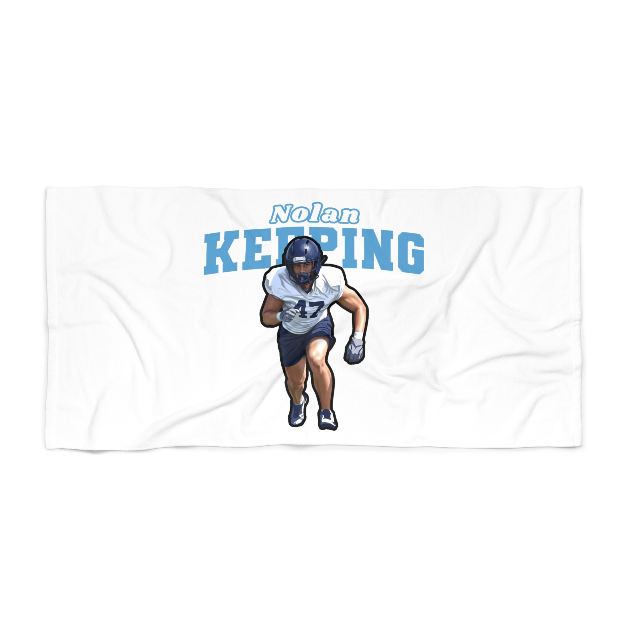 Beach Towel — character_name_arch in Classic