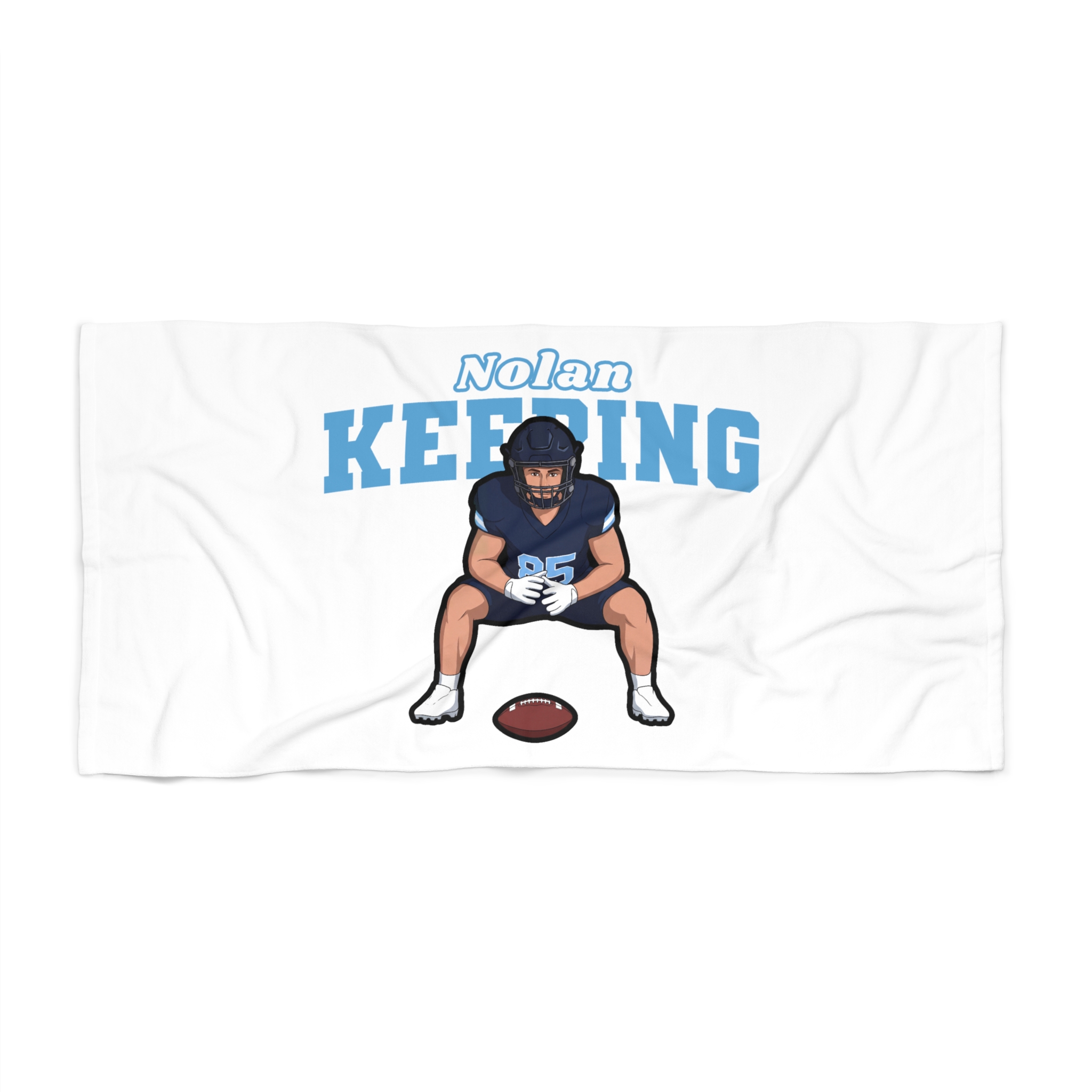Beach Towel — character_name_arch in Classic