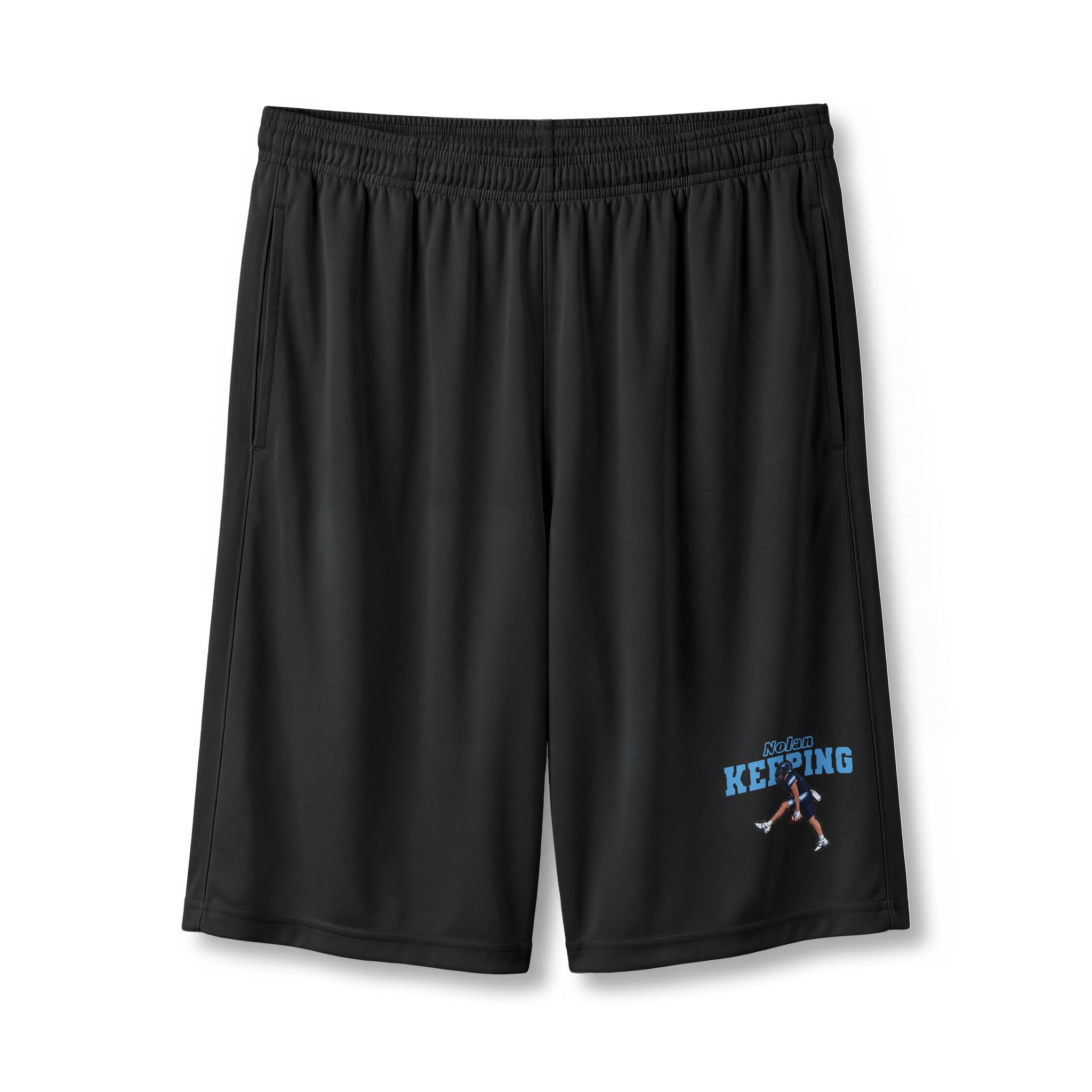 Shorts — character_name_arch in Black
