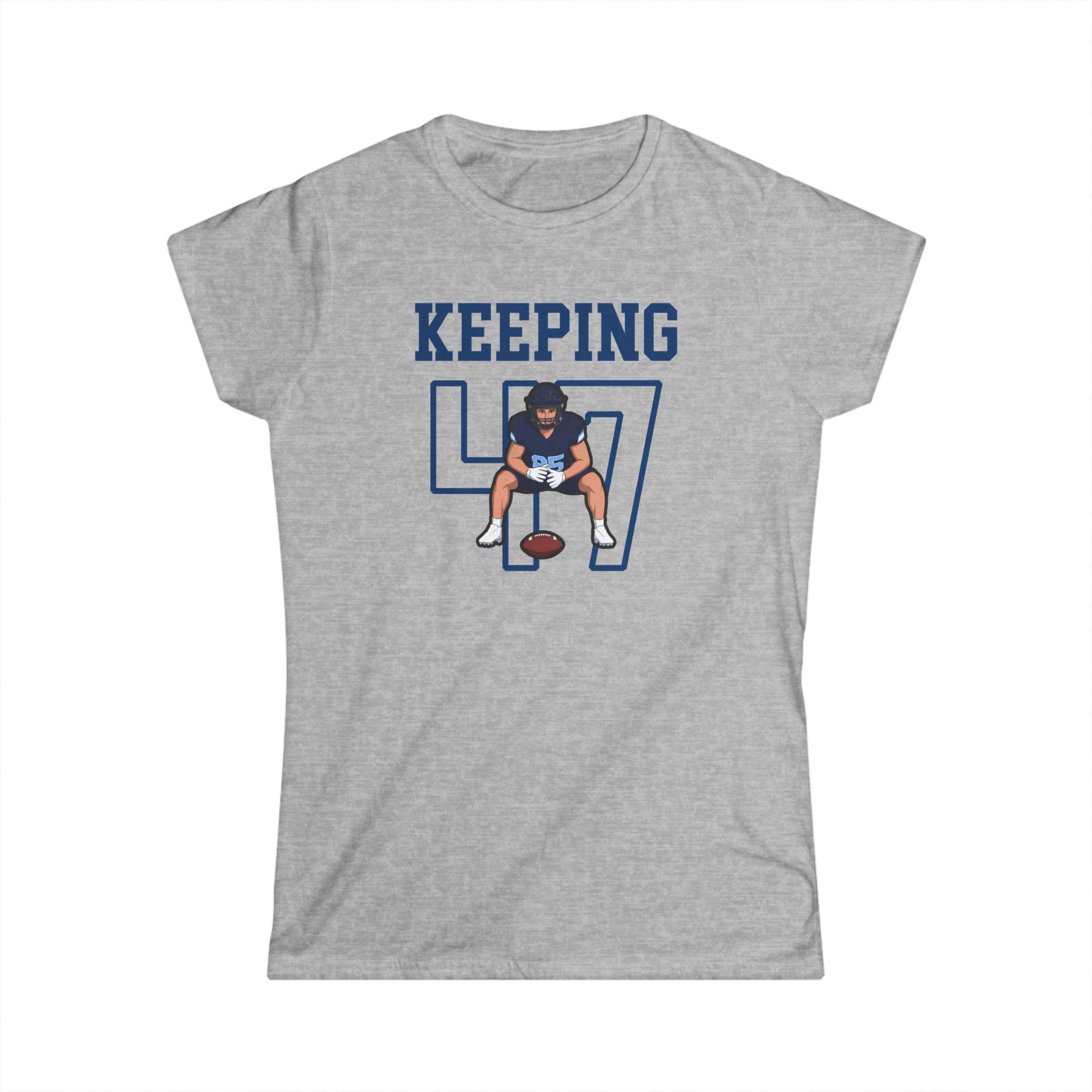 Women's Softstyle Tee — character_shirsey in Grey
