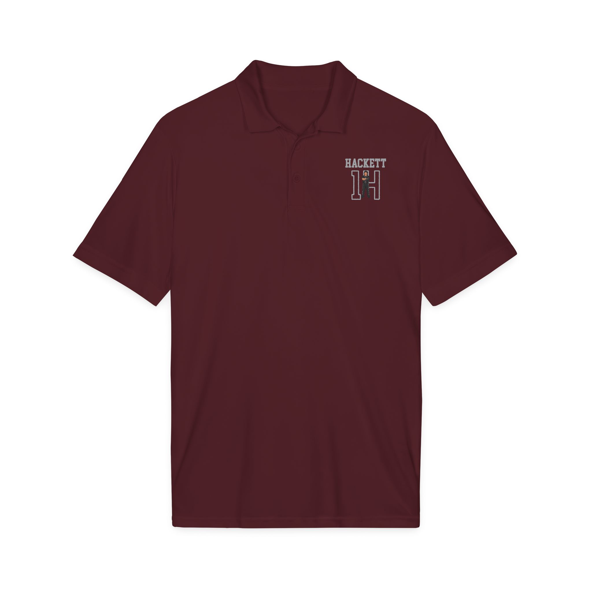 Polo — character_shirsey in Maroon