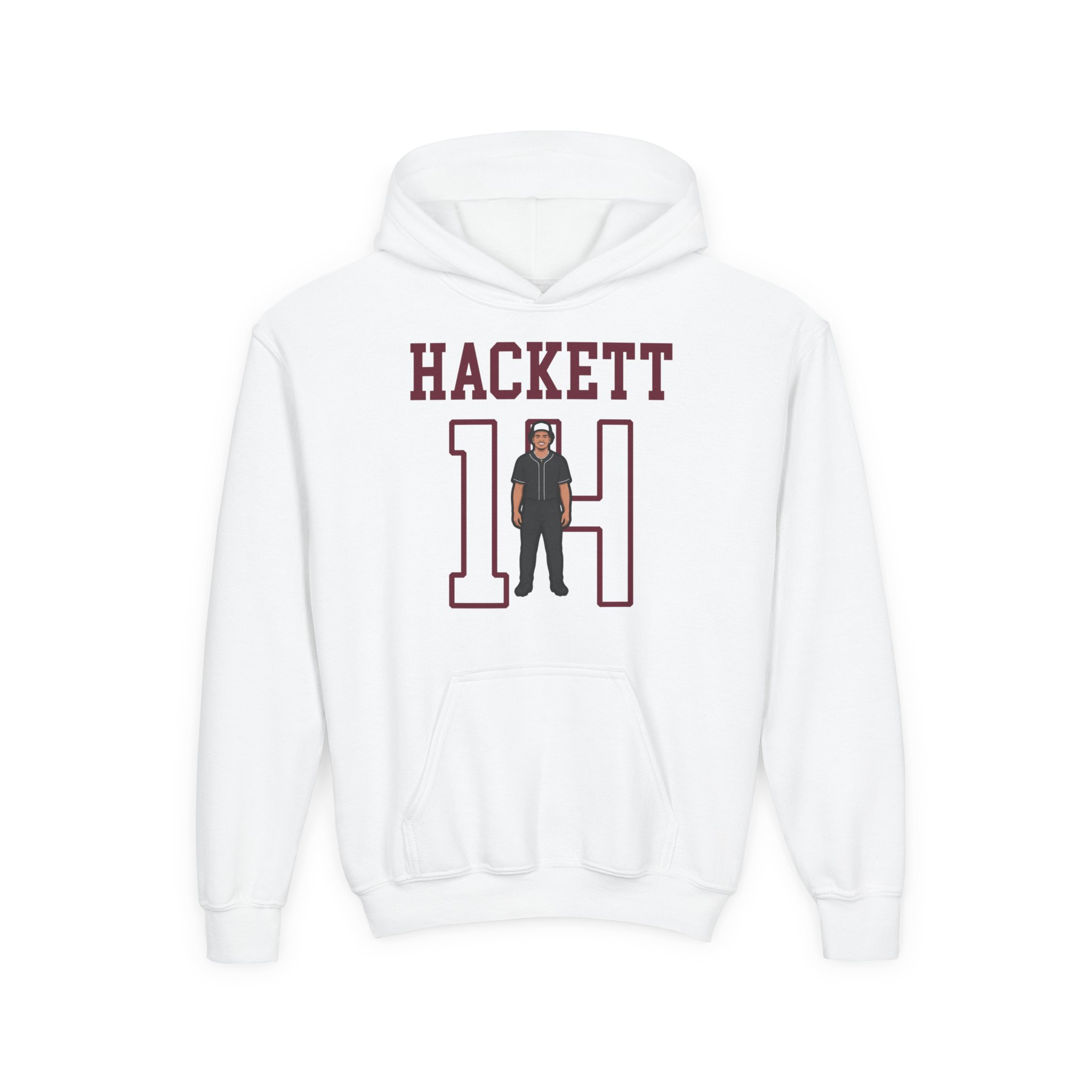 Youth Hoodie — character_shirsey in White