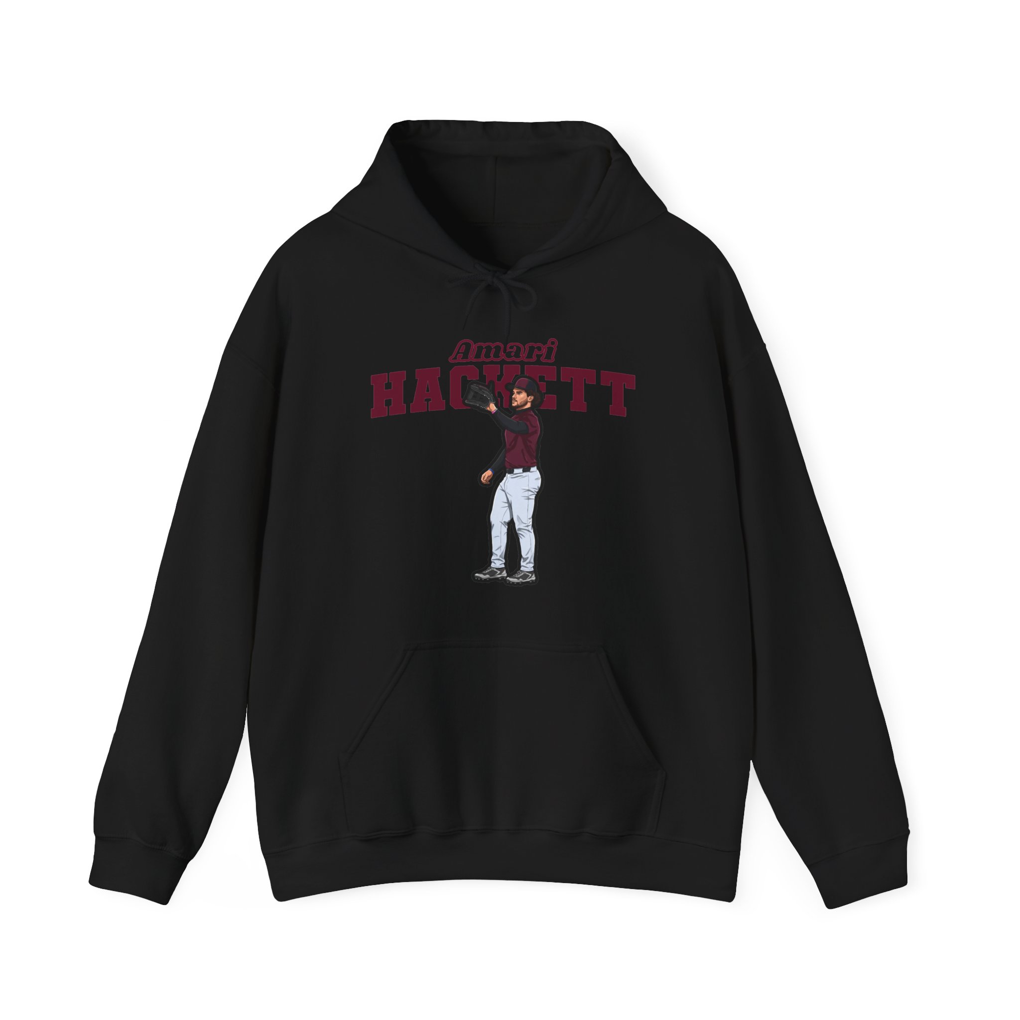Hoodie — character_name_arch in Black