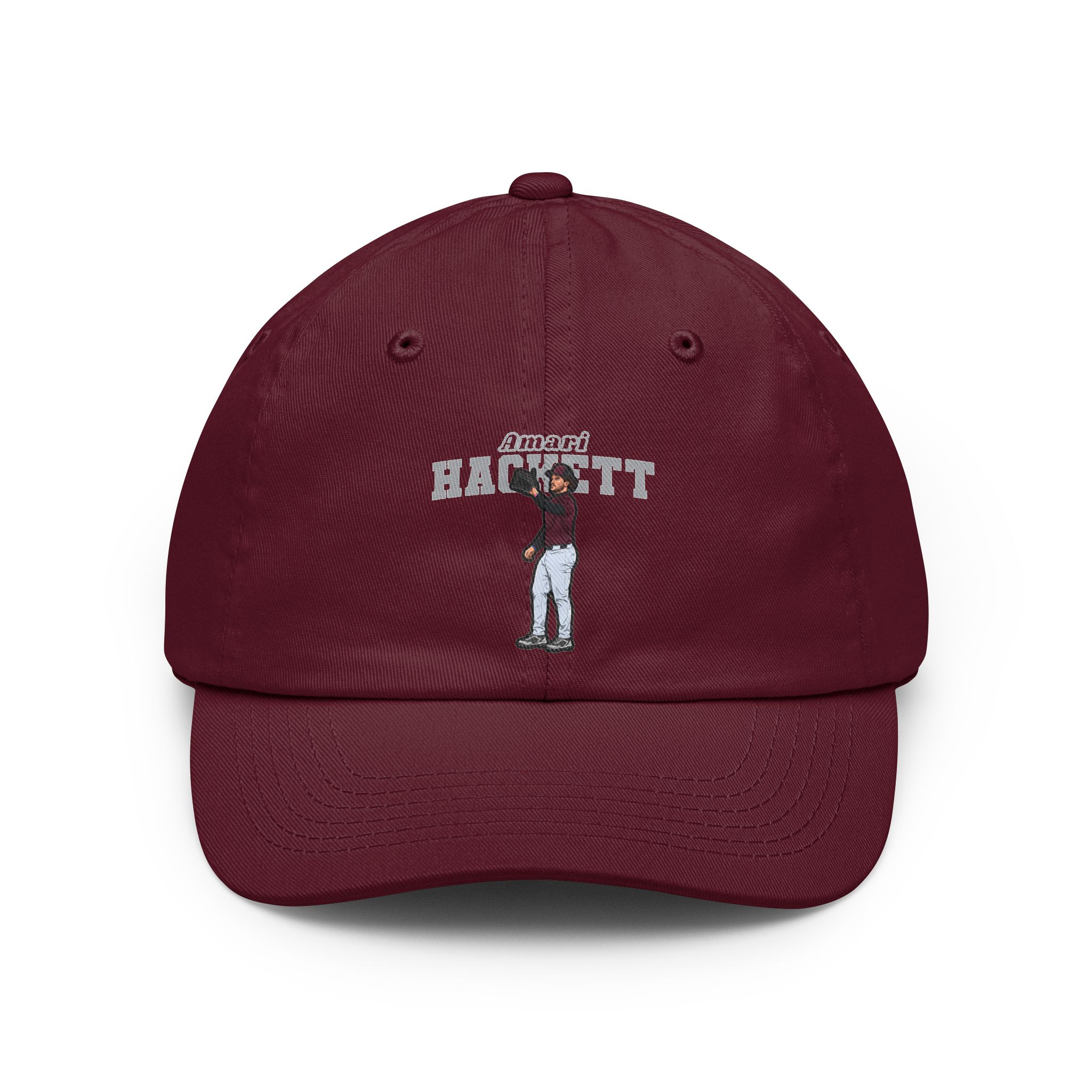 Classic Cap — character_name_arch in Maroon