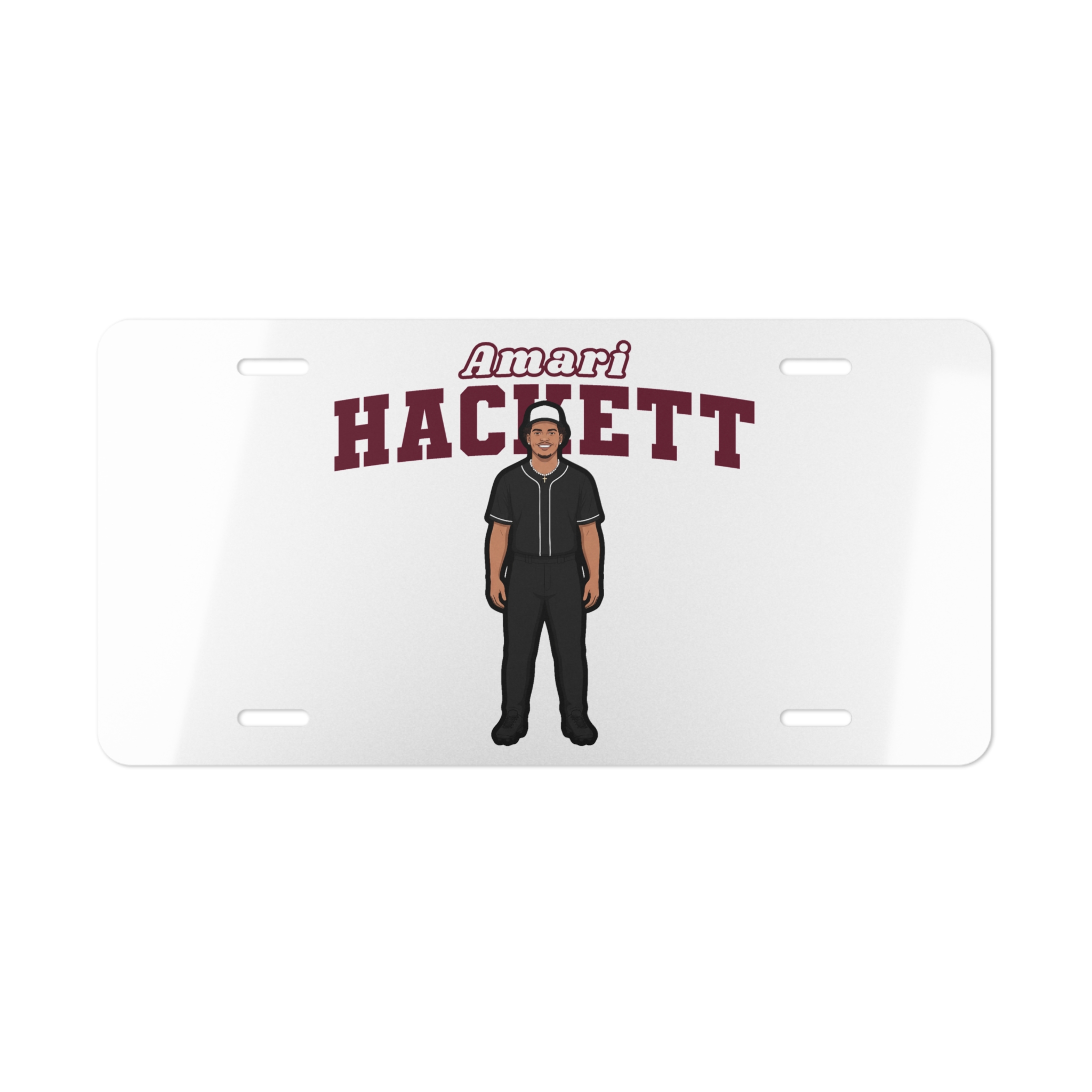 License Plate — character_name_arch in Classic