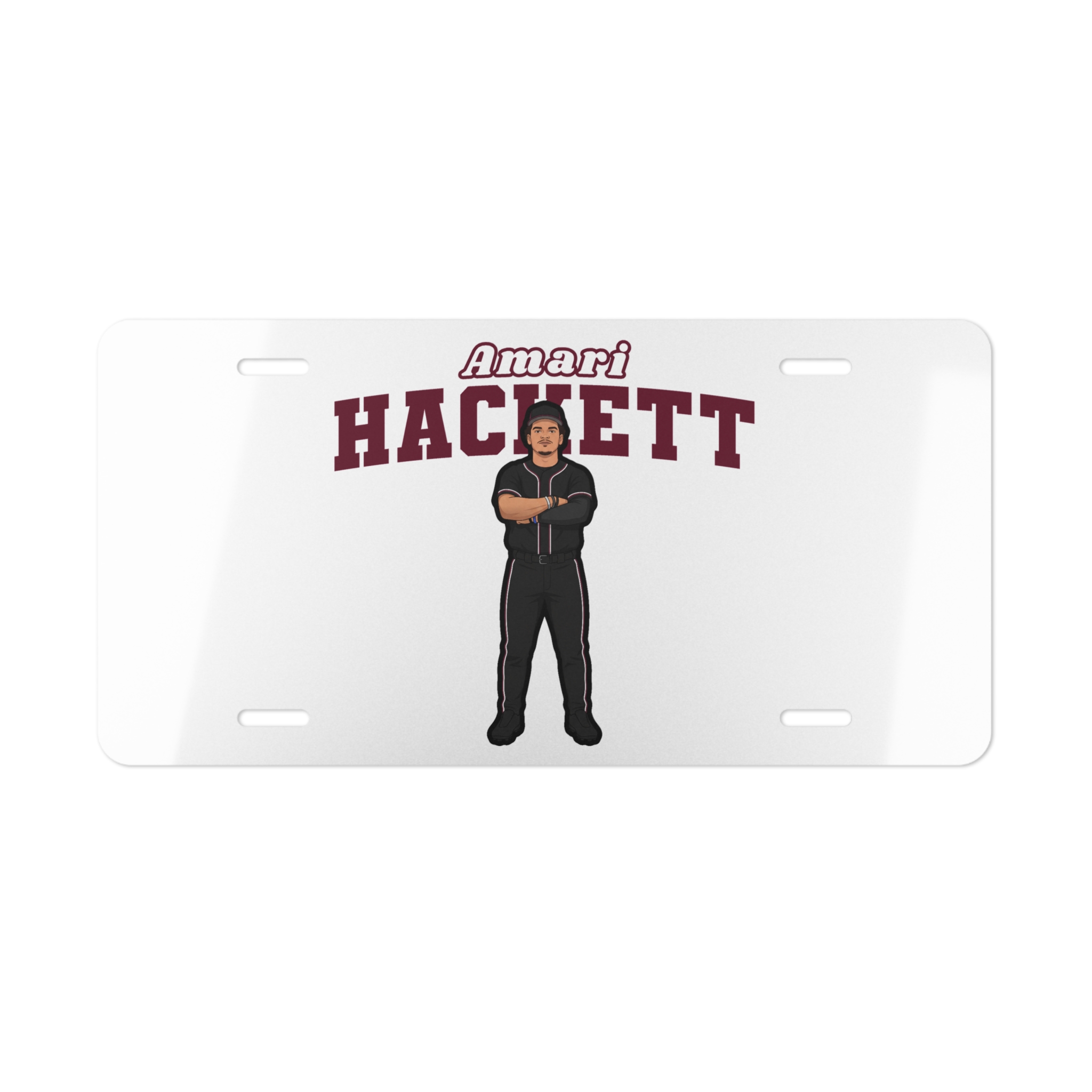 License Plate — character_name_arch in Classic