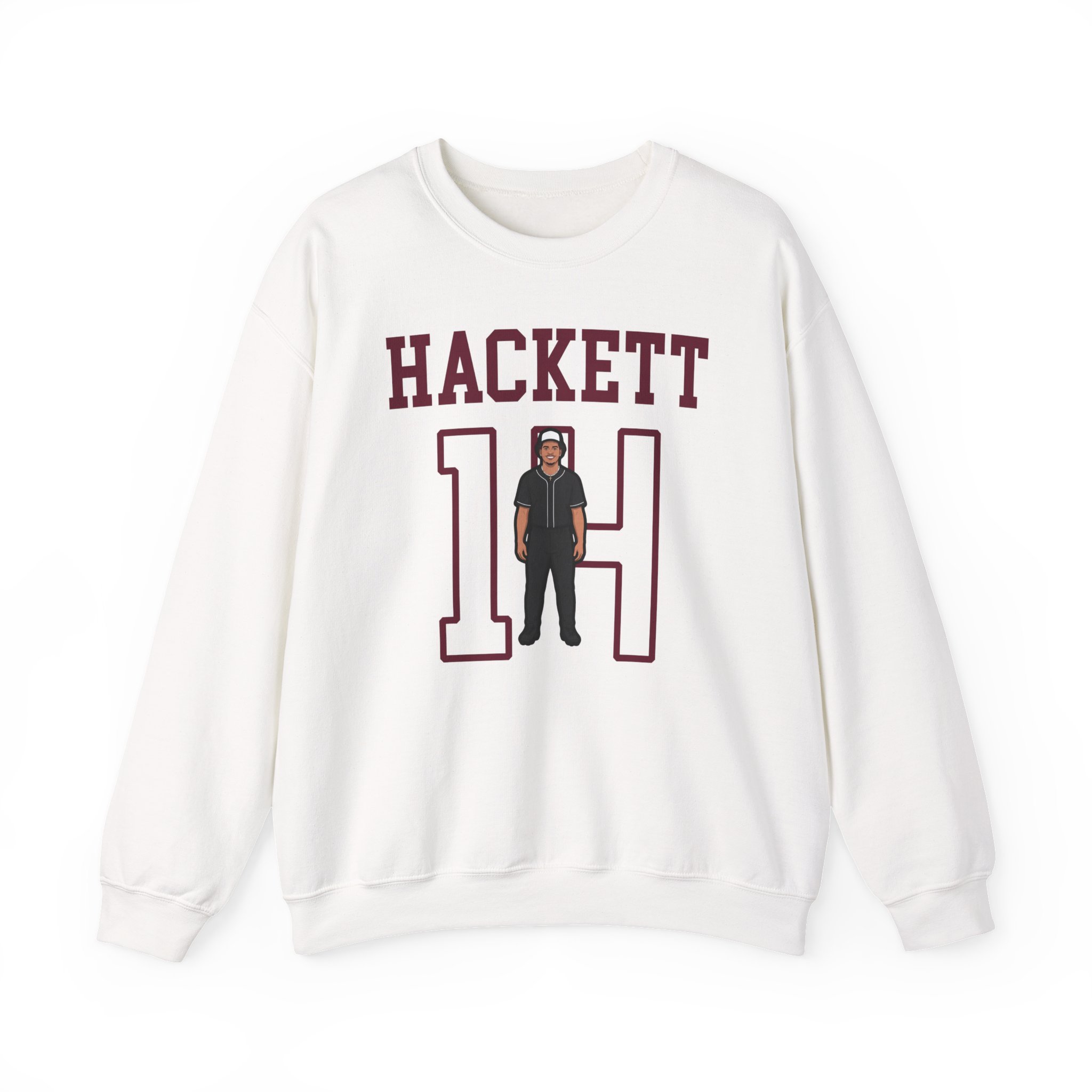 Crewneck Sweatshirt — character_shirsey in White