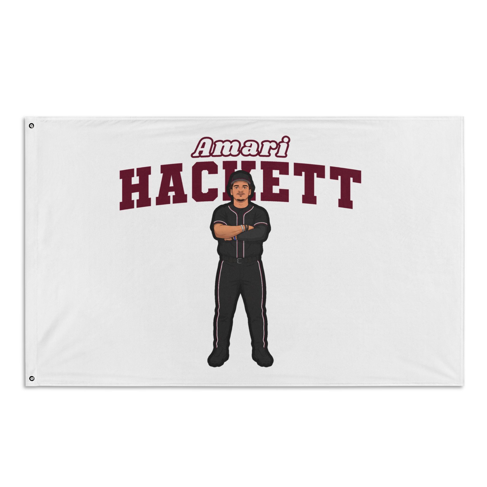 Flag (35 × 56 in) — character_name_arch in Classic