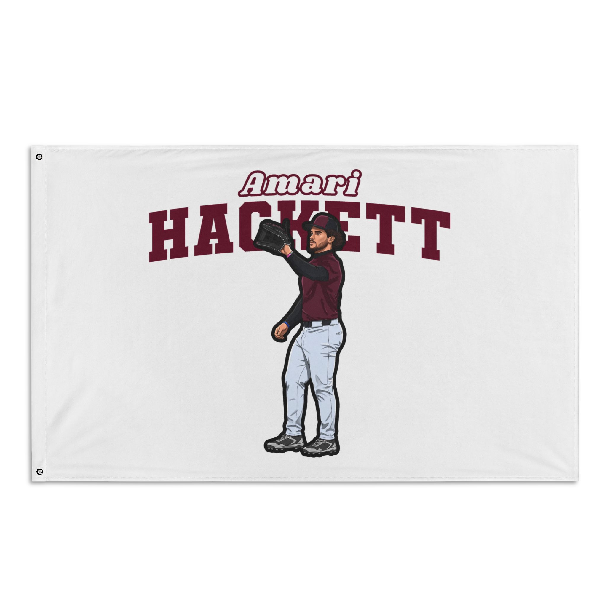 Flag (35 × 56 in) — character_name_arch in Classic