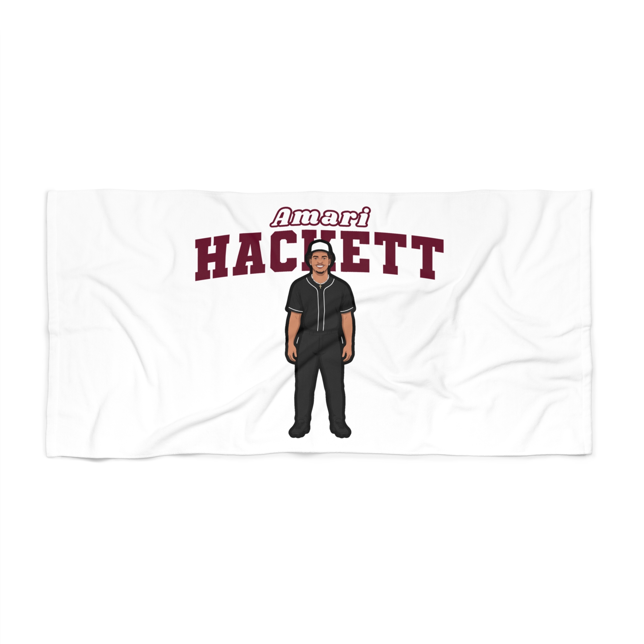Beach Towel — character_name_arch in Classic