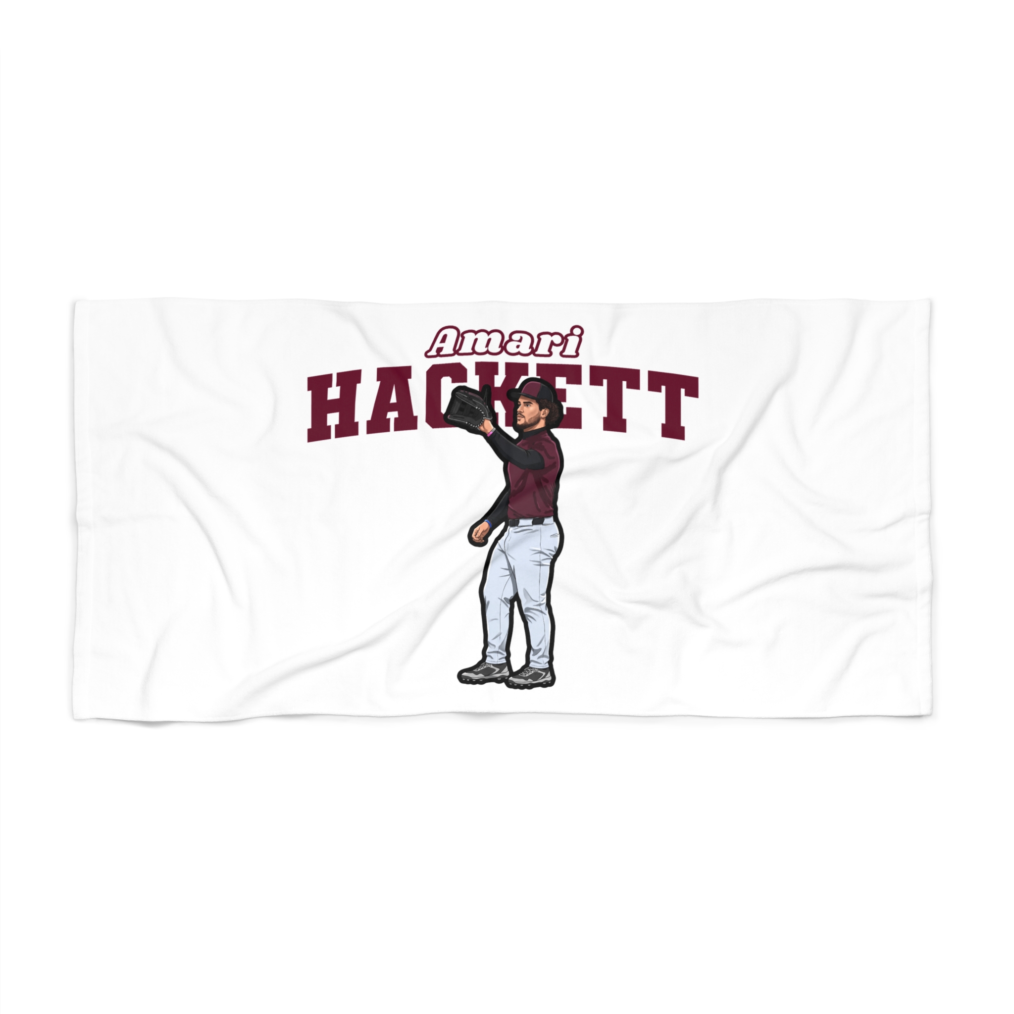 Beach Towel — character_name_arch in Classic
