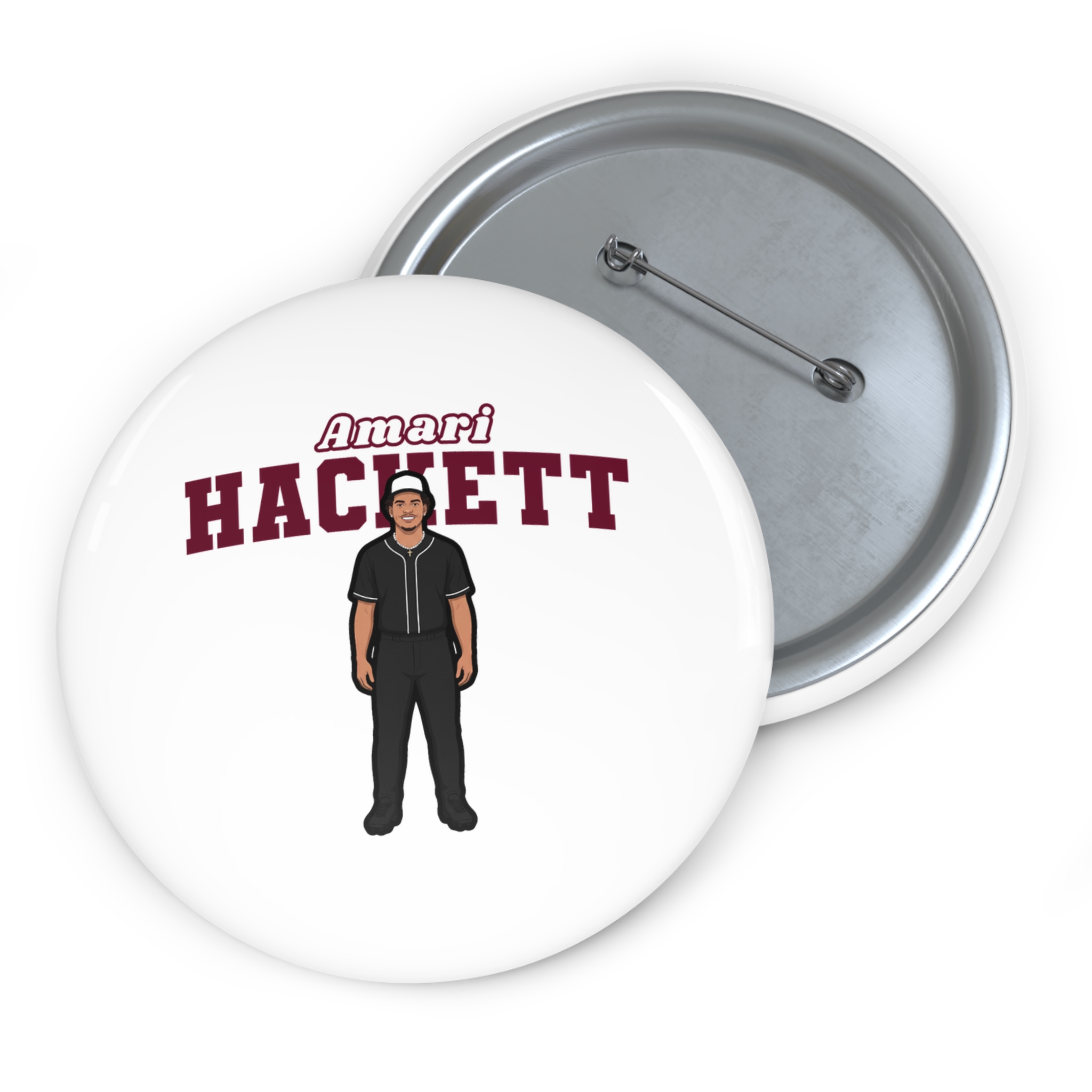 Game Day Pin — character_name_arch in Classic