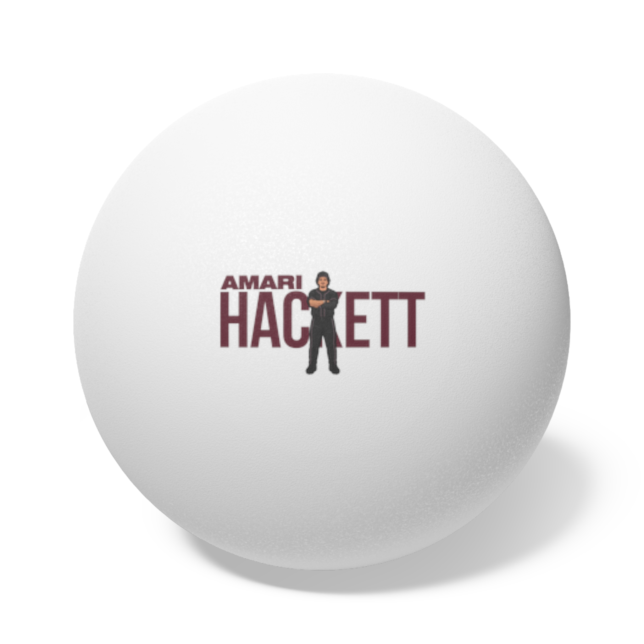 Ping Pong Balls, 6 pcs — character_player_name in White