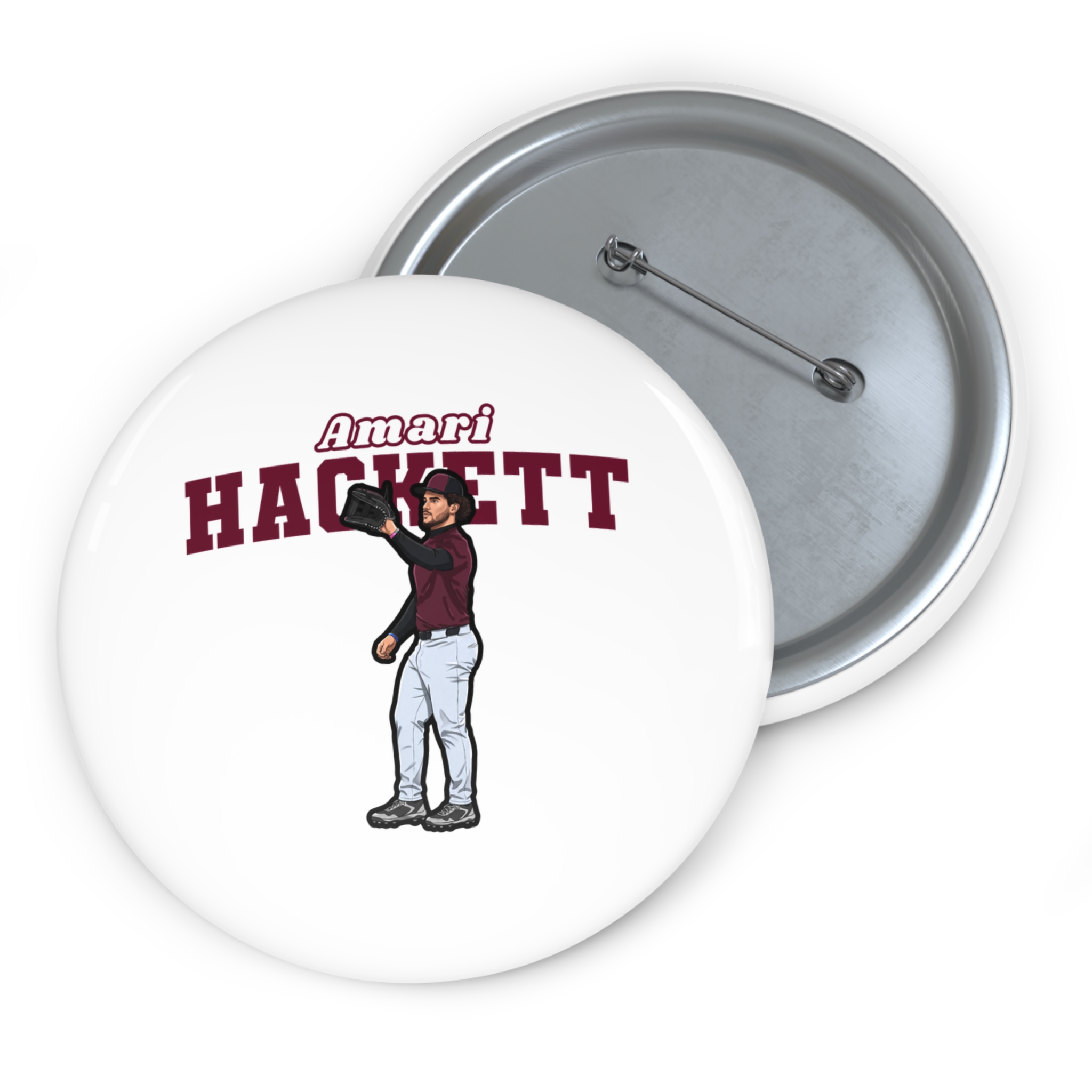 Game Day Pin — character_name_arch in Classic