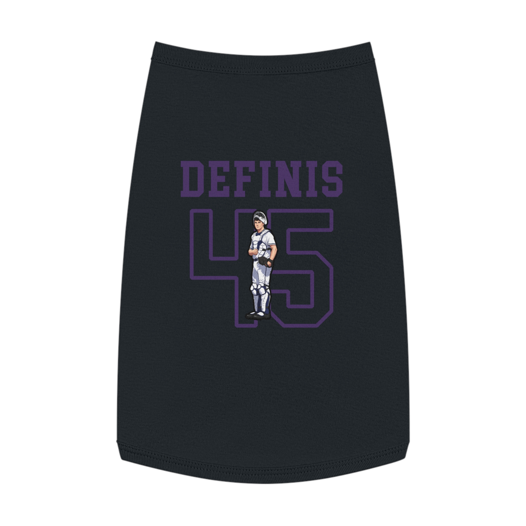 Pet Tank Top — character_shirsey in Black