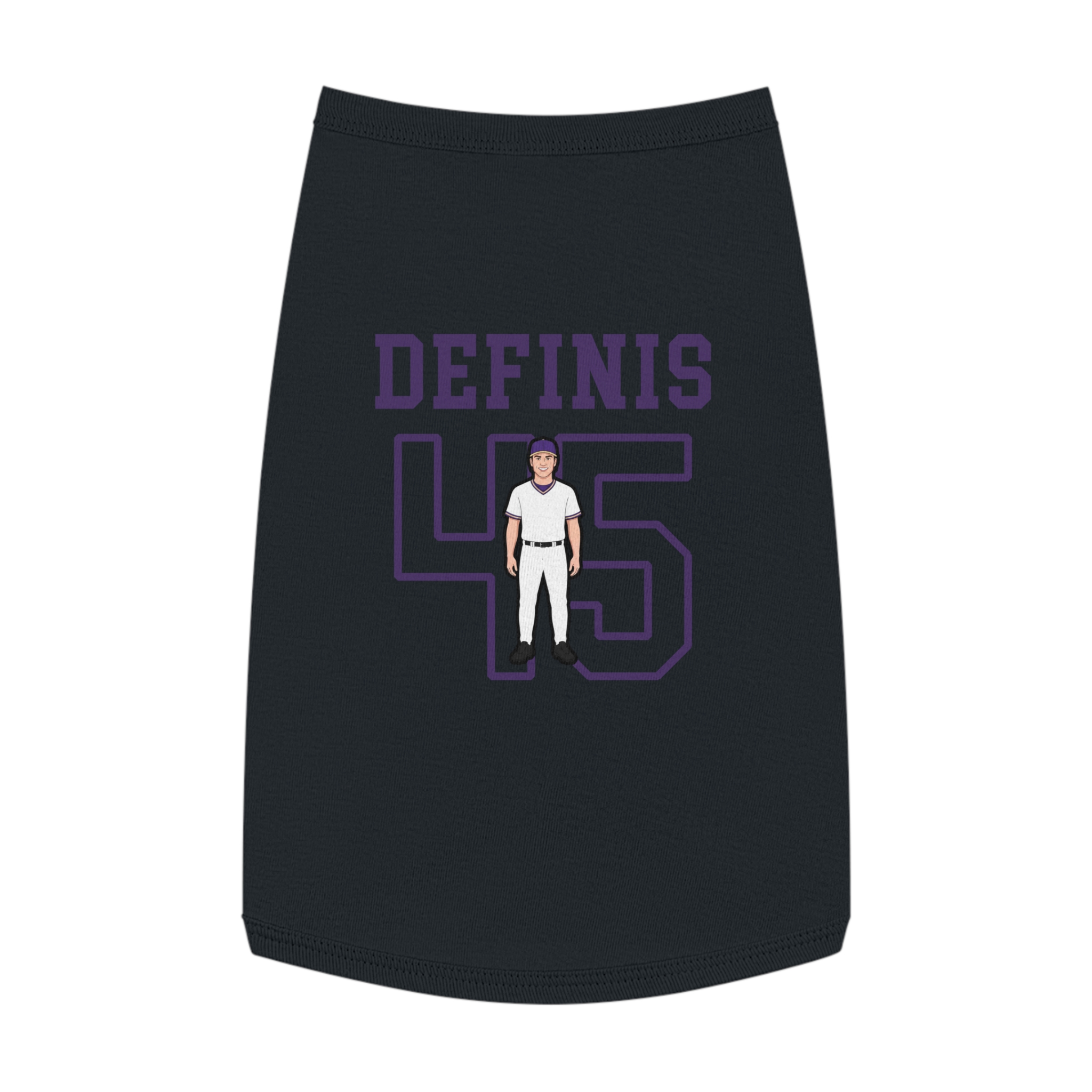 Pet Tank Top — character_shirsey in Black