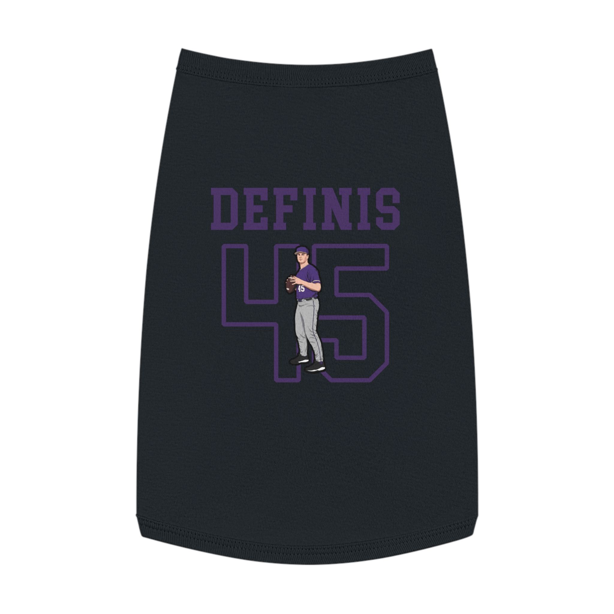 Pet Tank Top — character_shirsey in Black