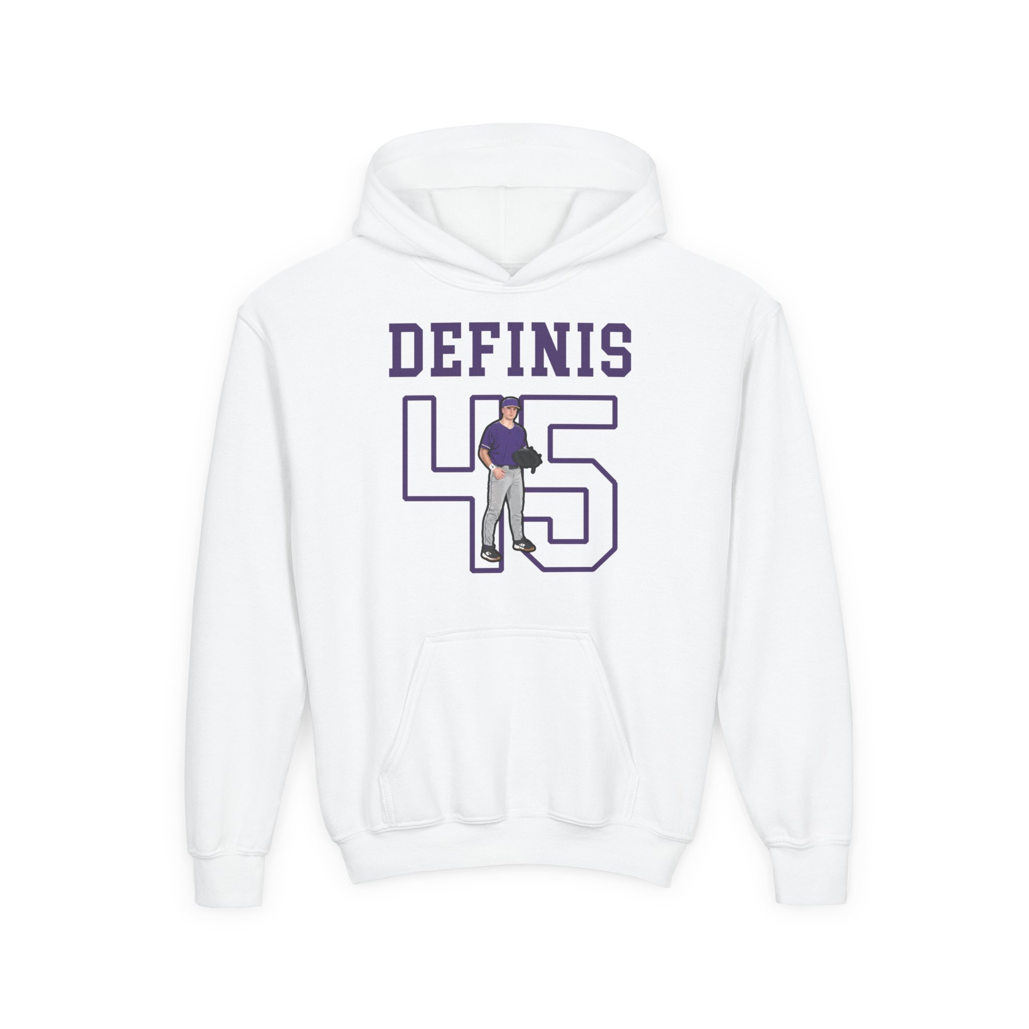 Youth Hoodie — character_shirsey in White