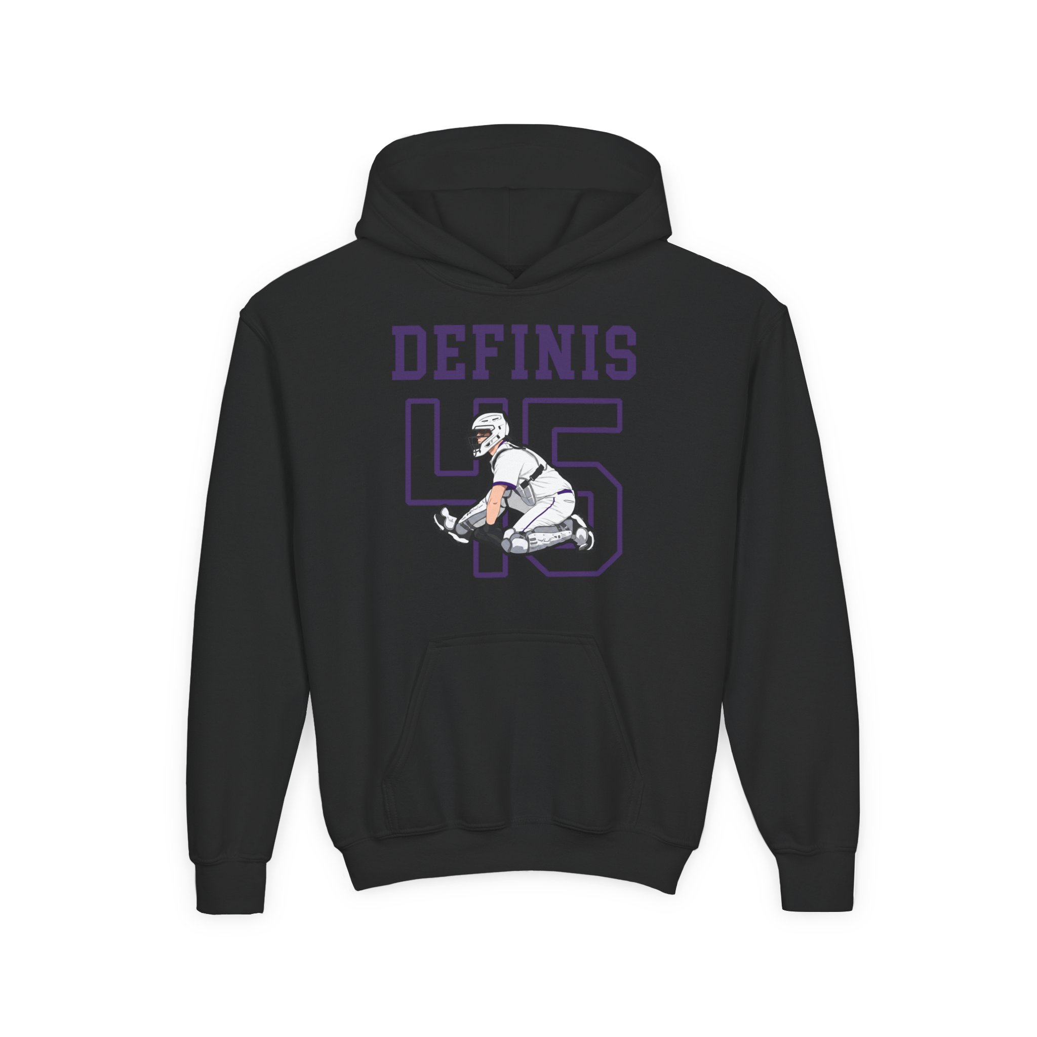 Youth Hoodie — character_shirsey in Black