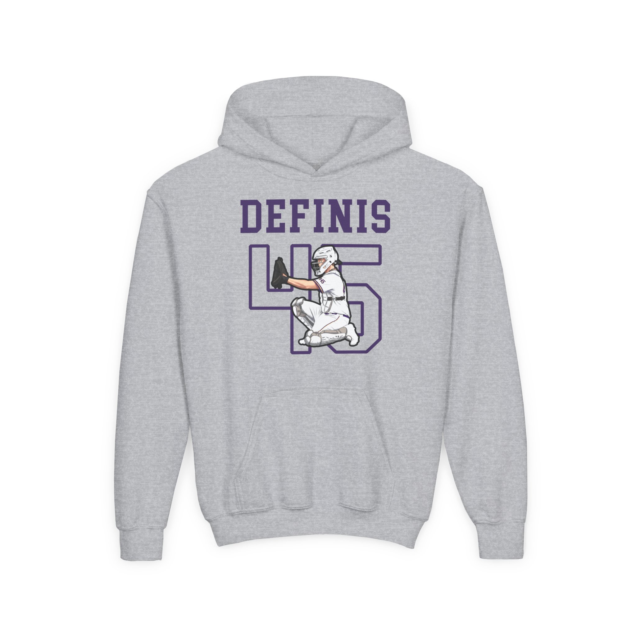 Youth Hoodie — character_shirsey in Grey