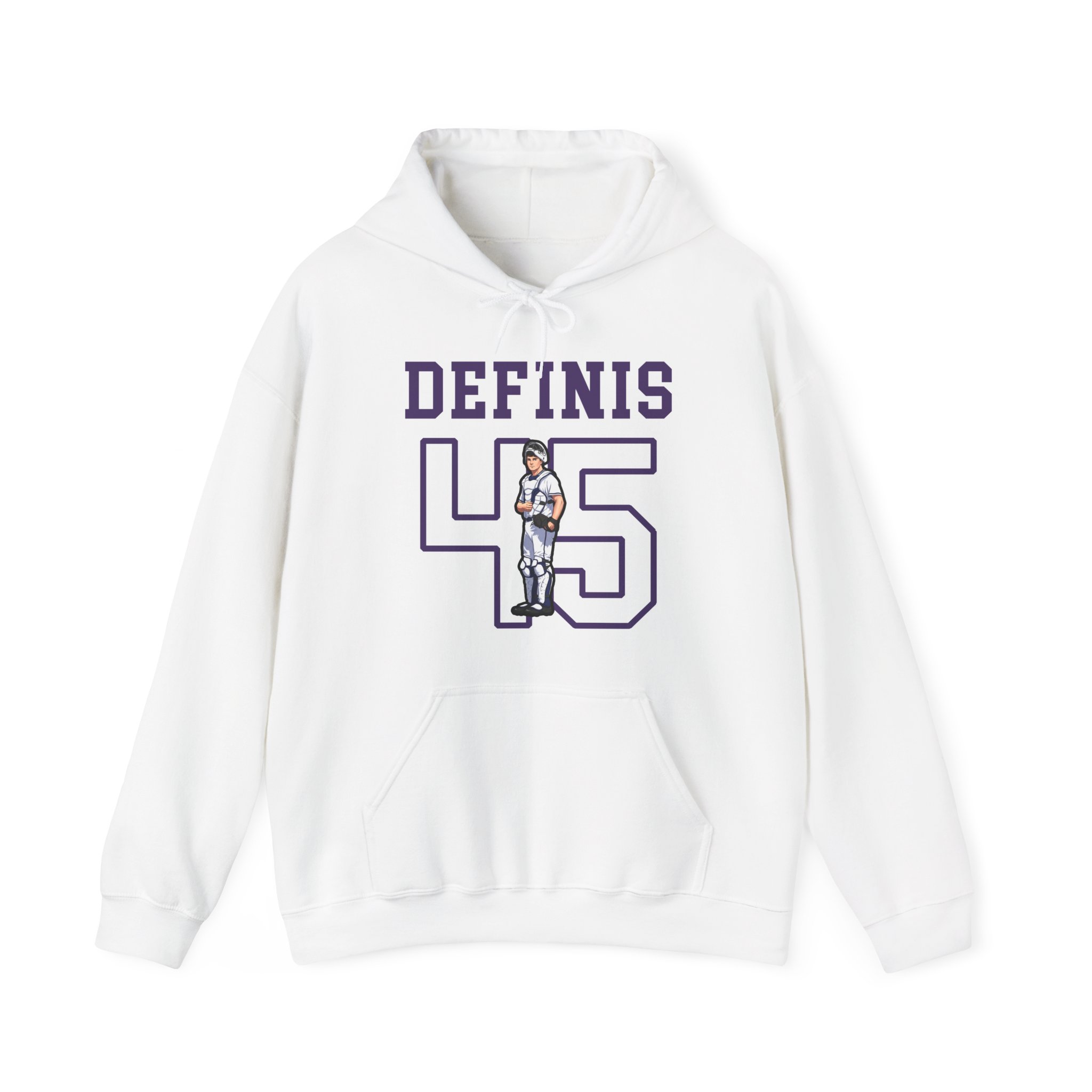 Hoodie — character_shirsey in White