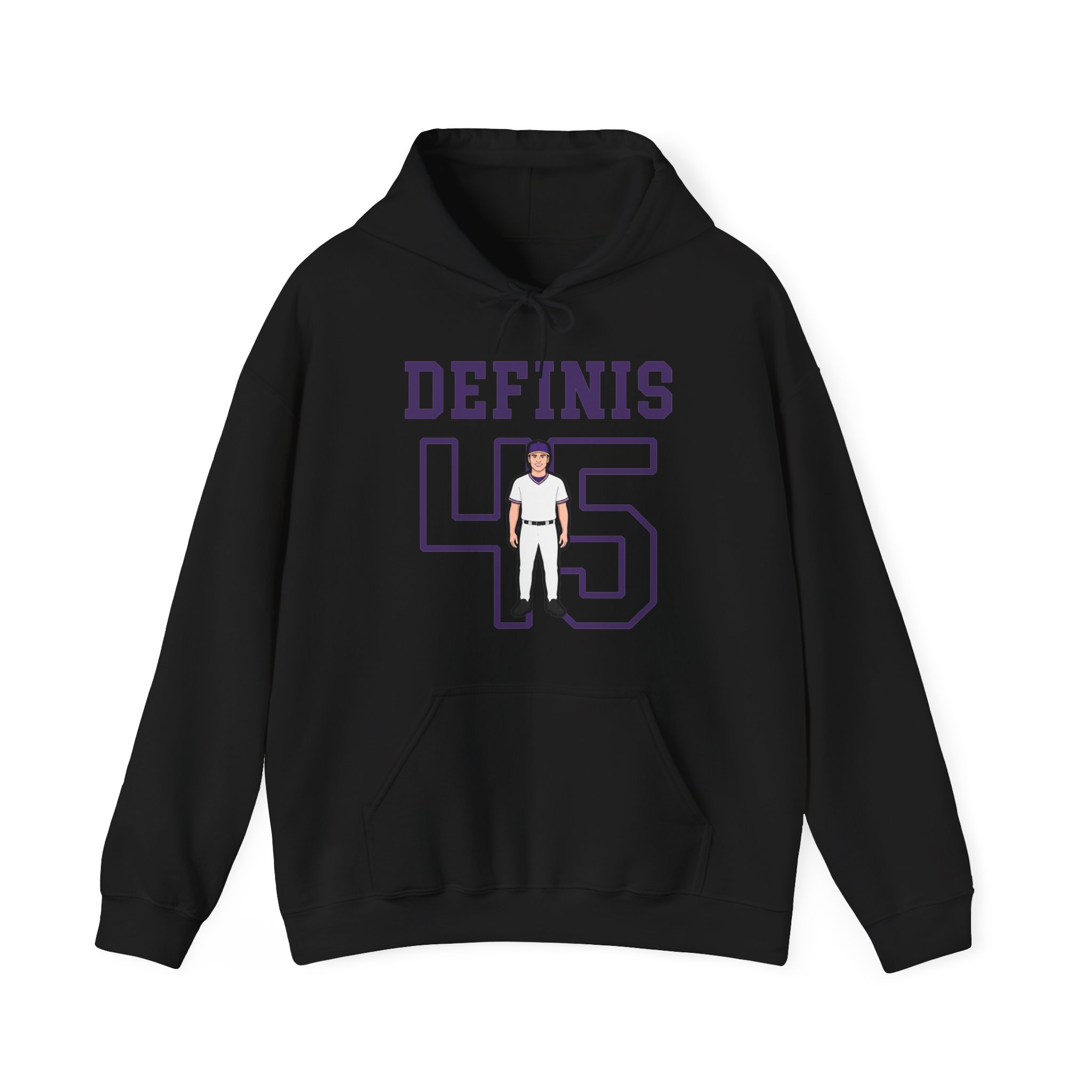 Hoodie — character_shirsey in Black
