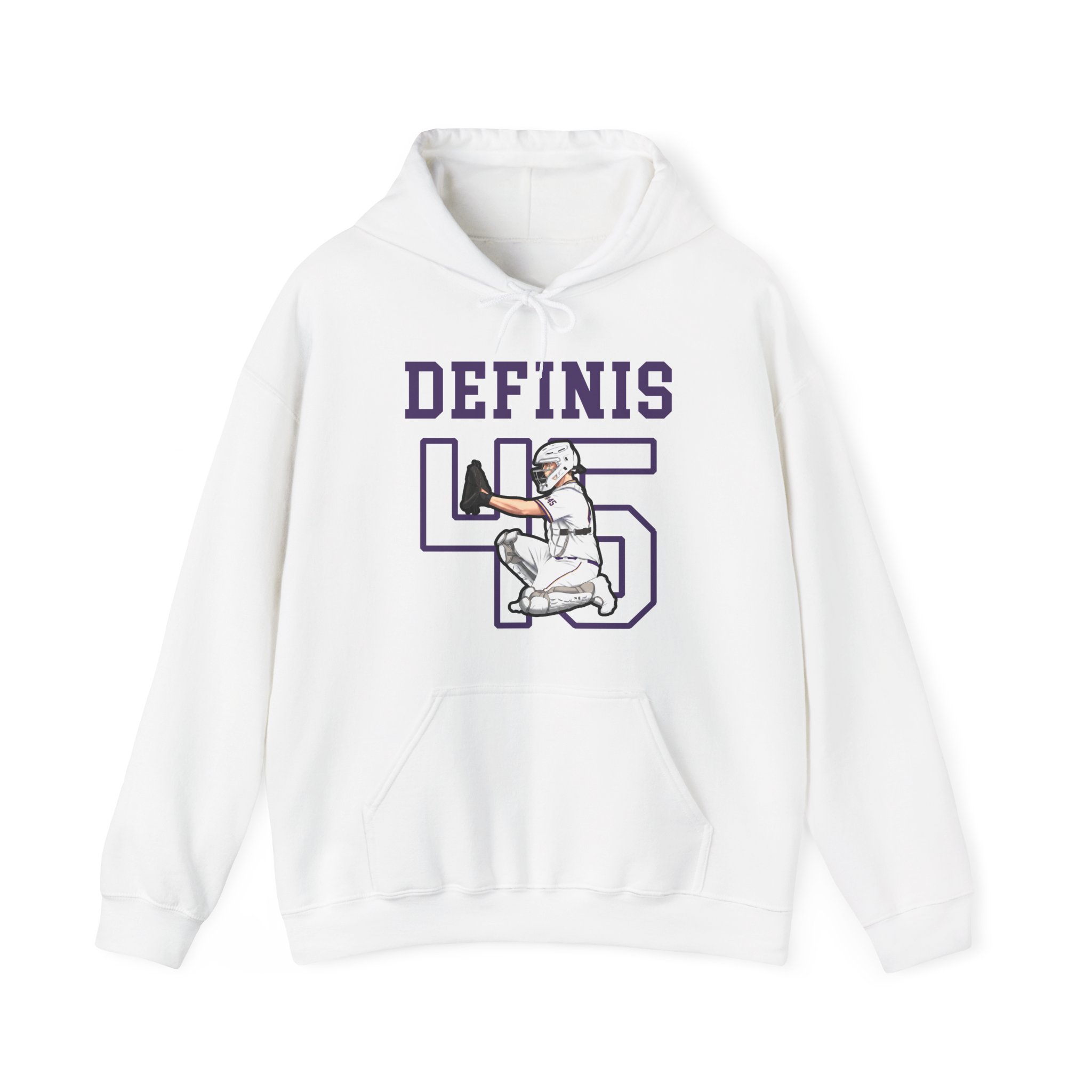 Hoodie — character_shirsey in White