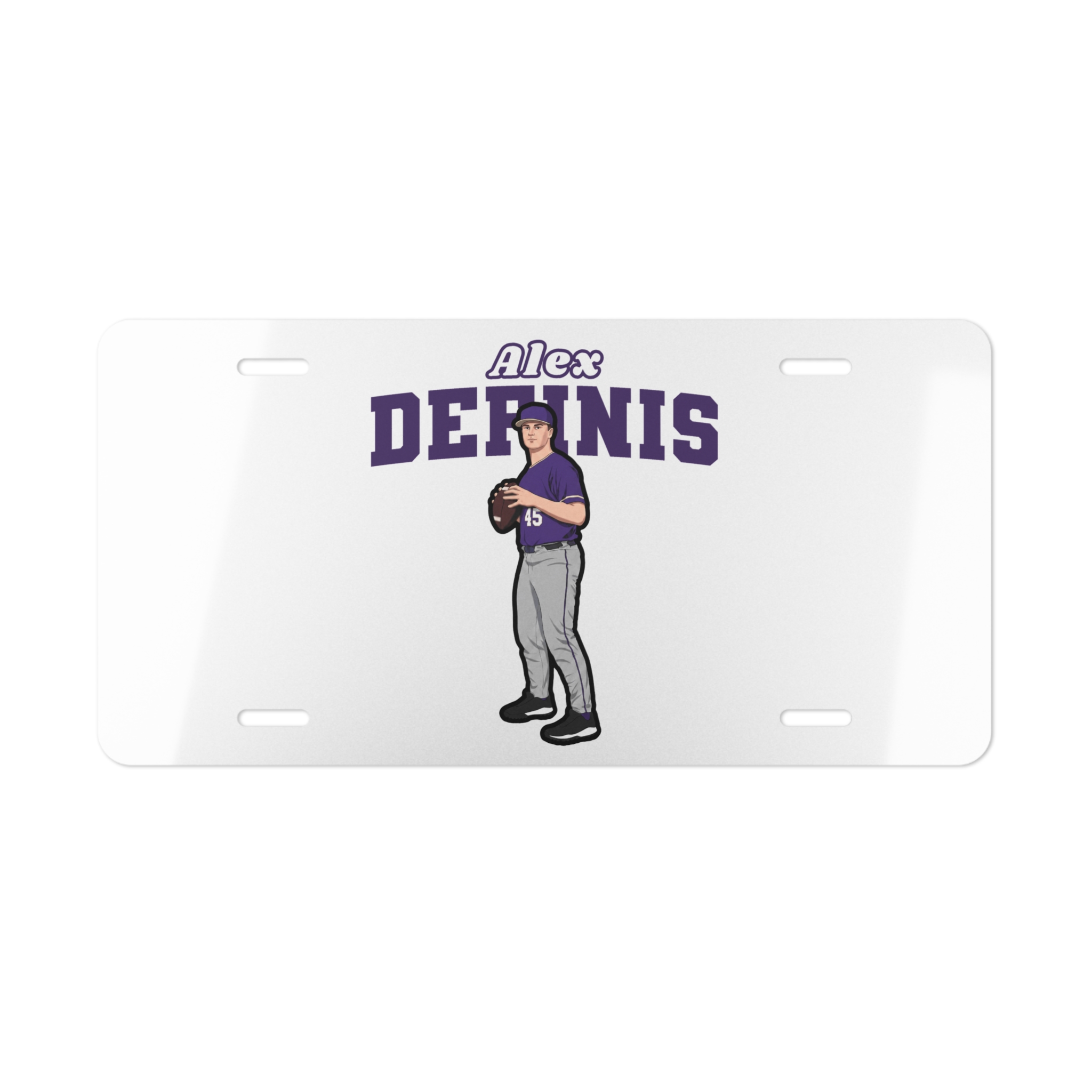 License Plate — character_name_arch in Classic