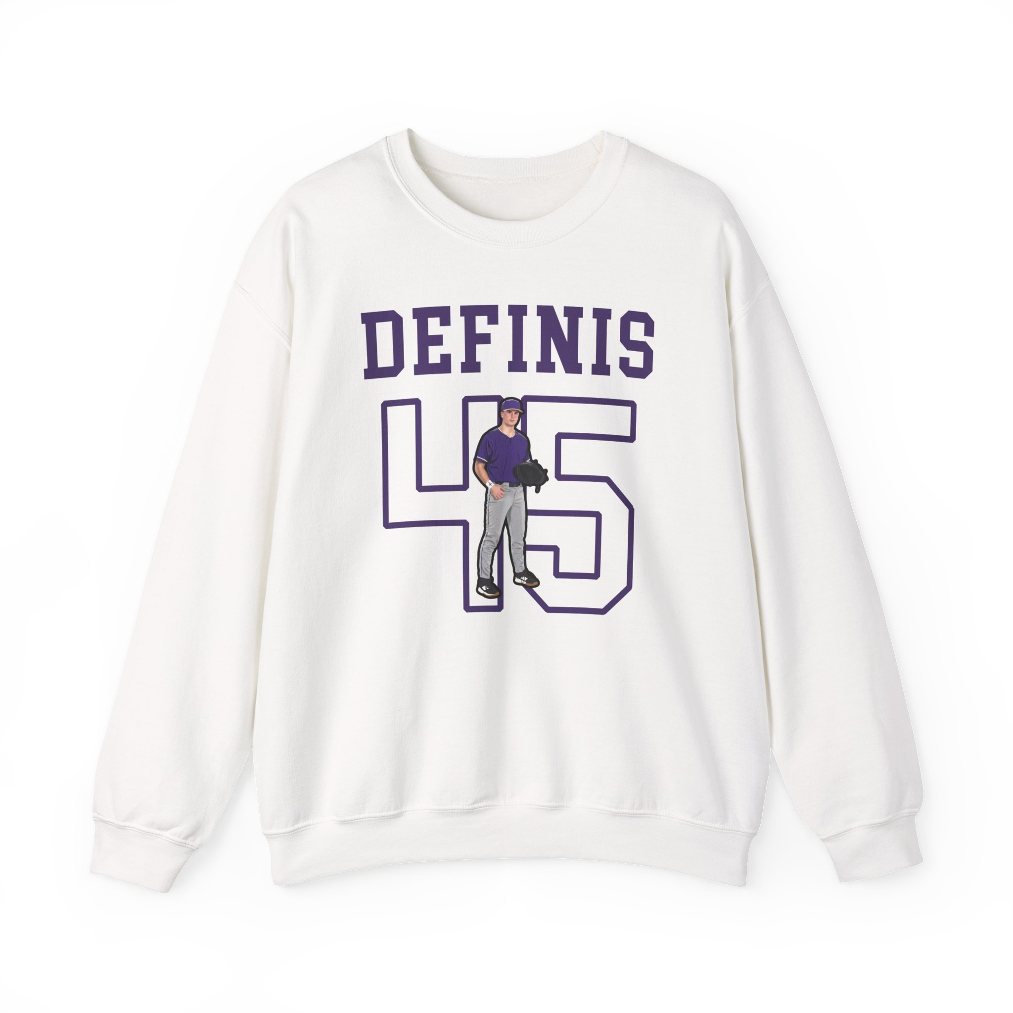 Crewneck Sweatshirt — character_shirsey in White