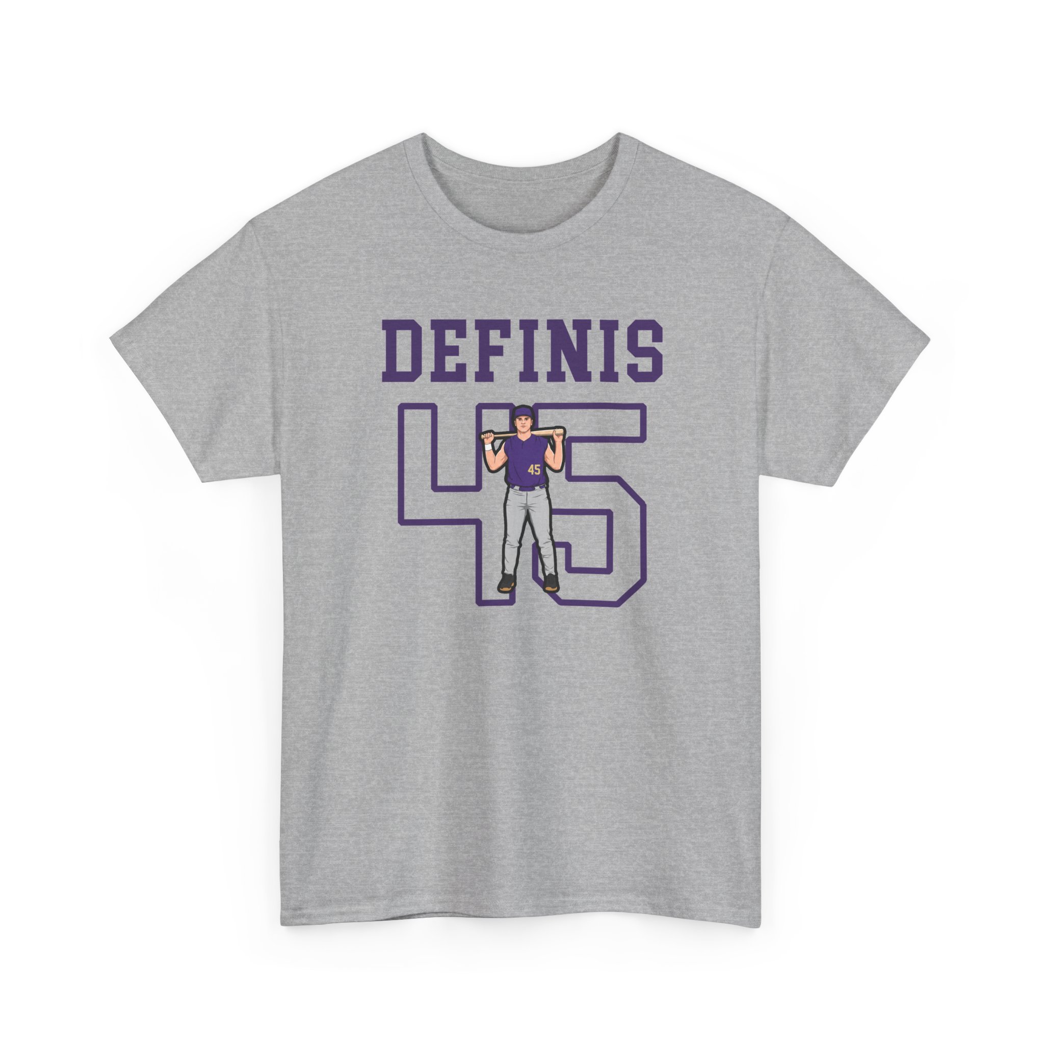 Tee — character_shirsey in Grey