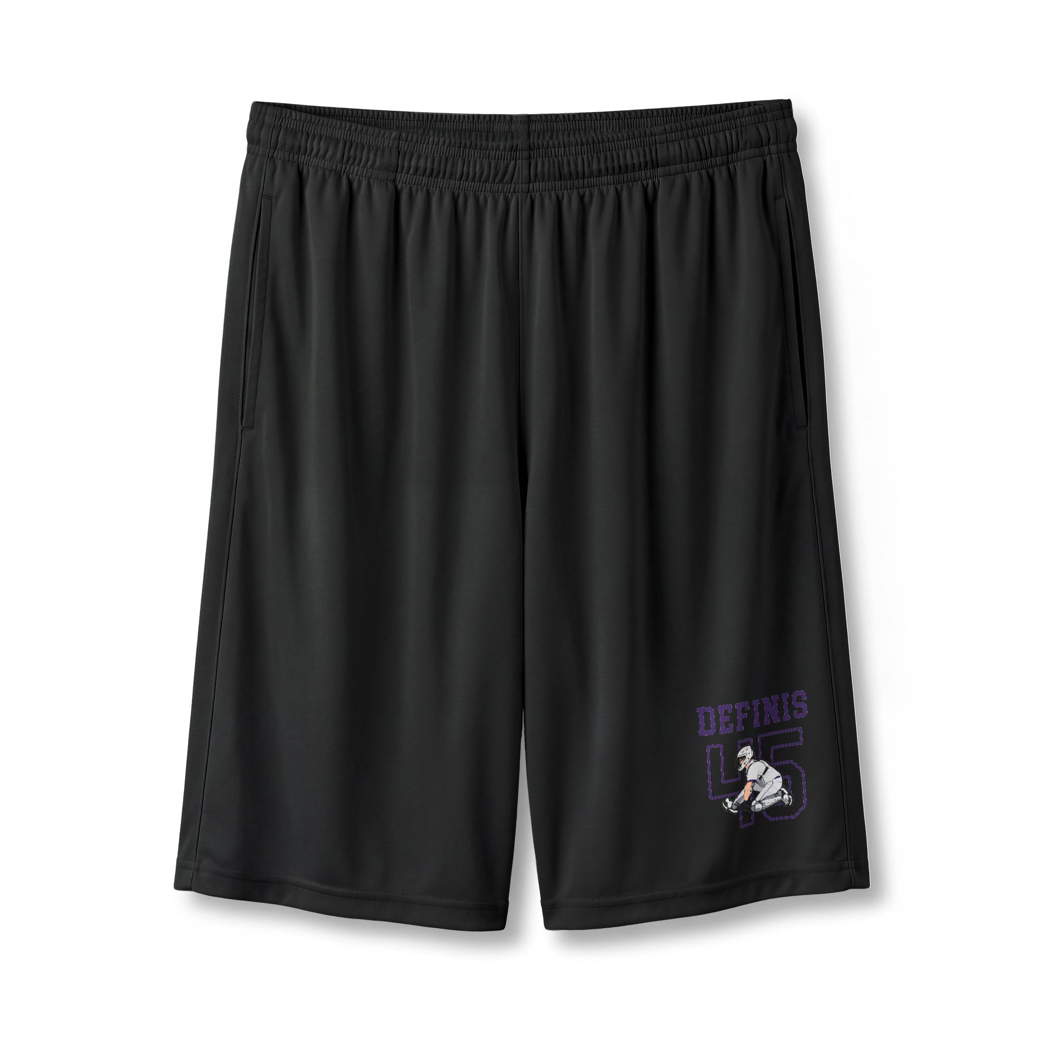Shorts — character_shirsey in Black