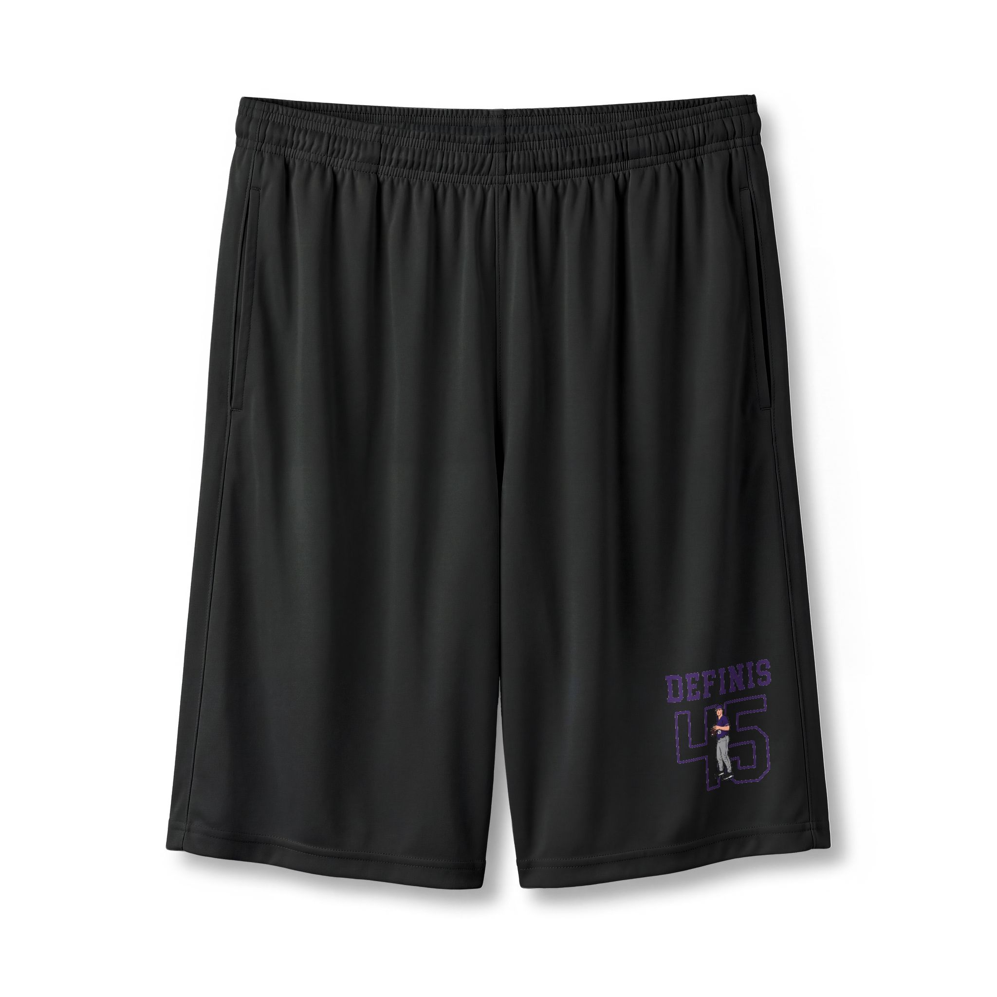 Shorts — character_shirsey in Black