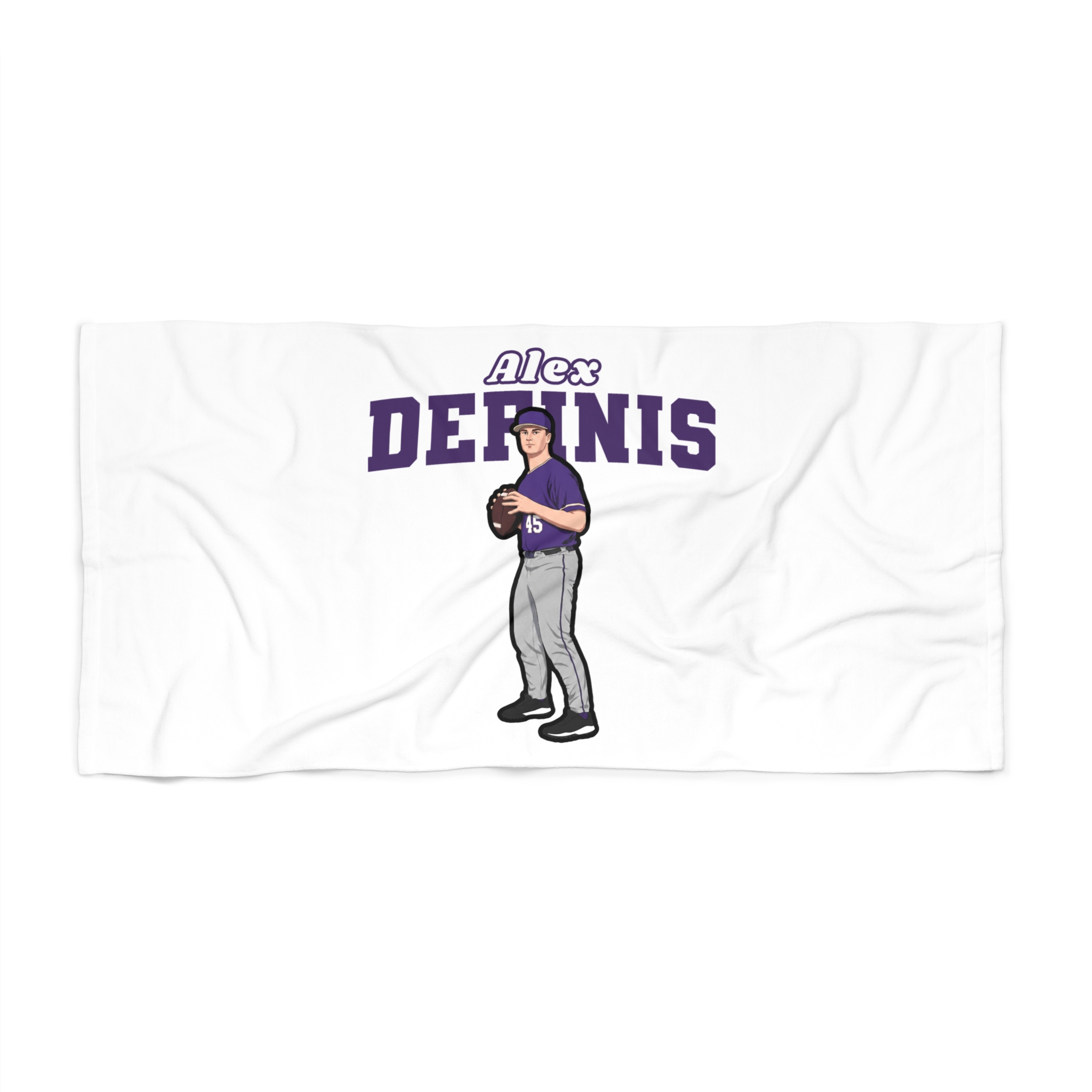 Beach Towel — character_name_arch in Classic