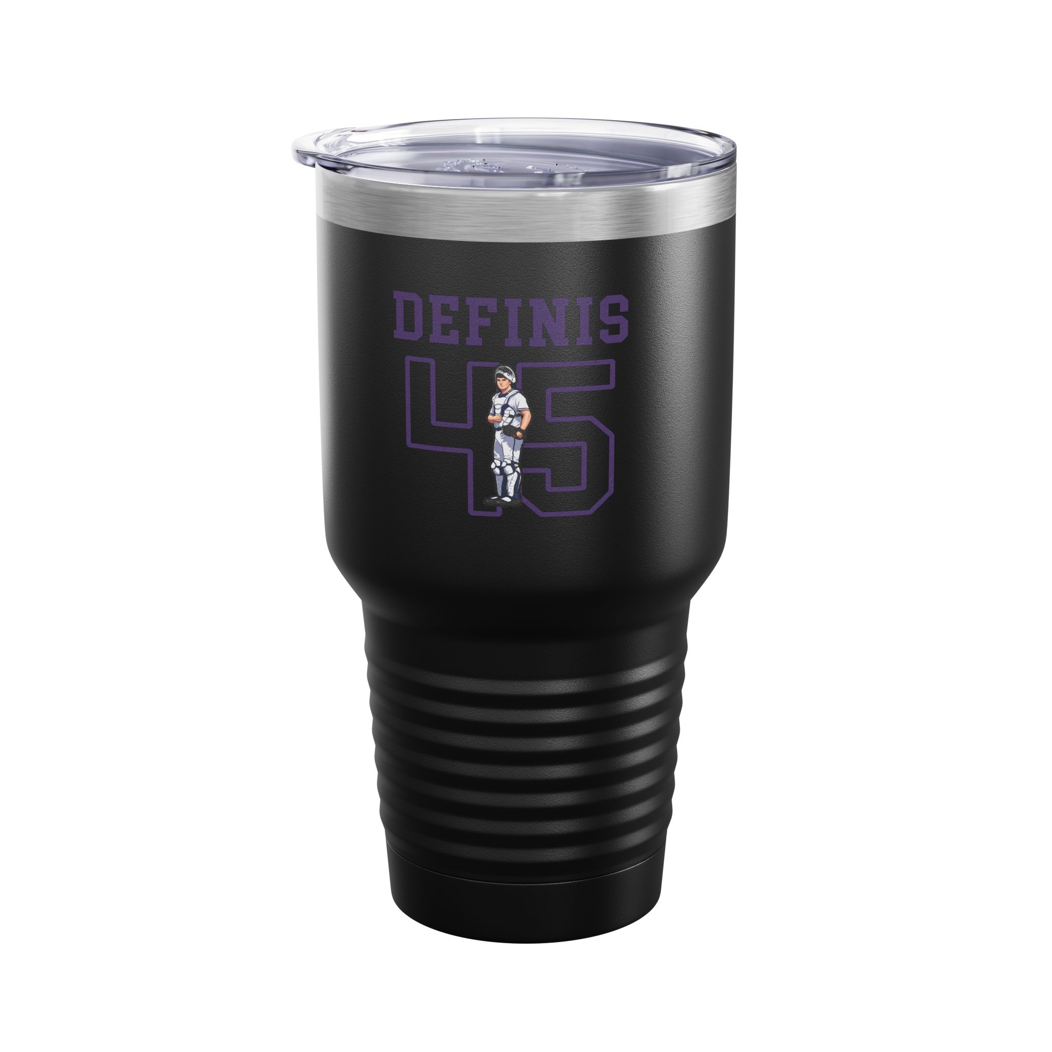 30oz Tumbler — character_shirsey in Black