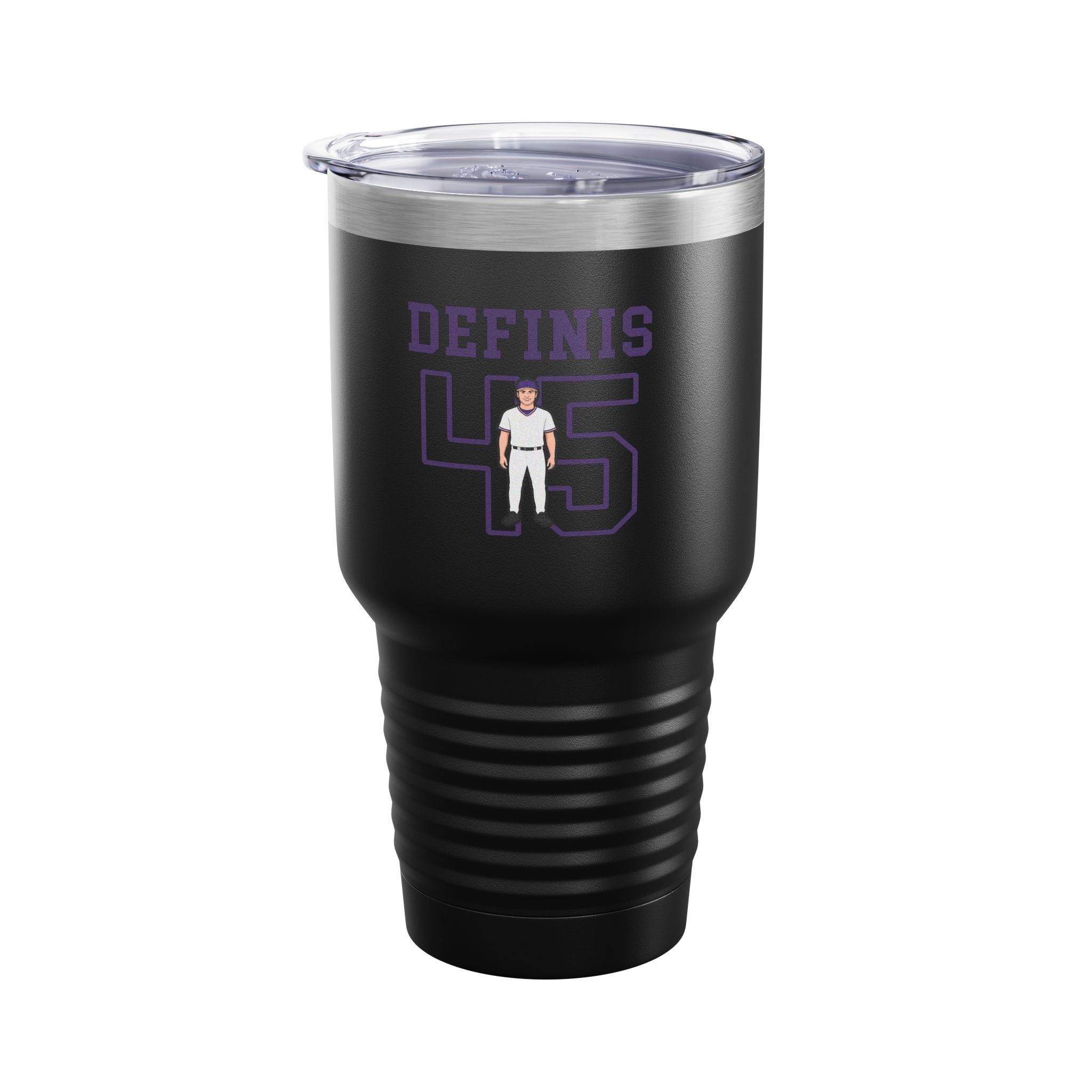 30oz Tumbler — character_shirsey in Black
