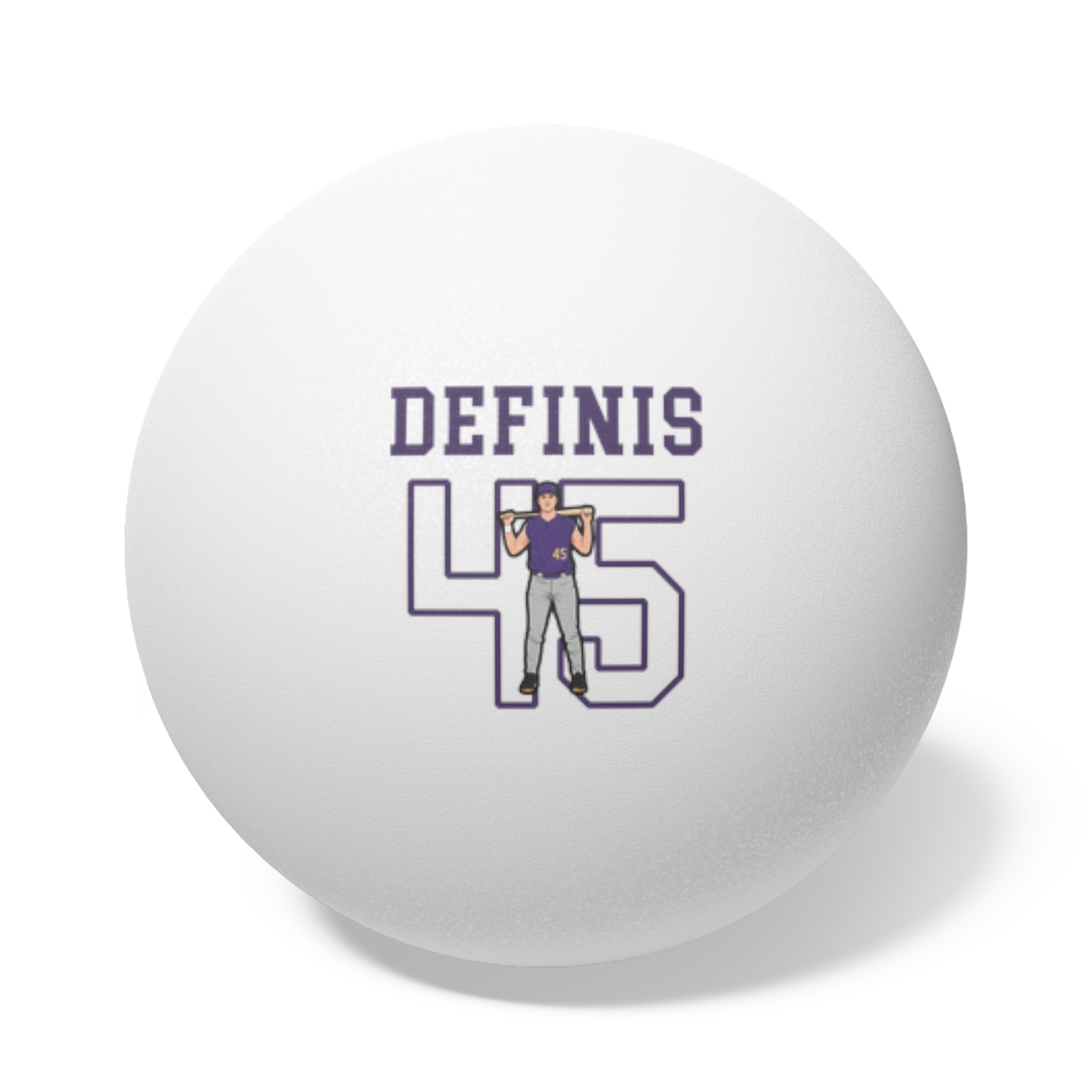 Ping Pong Balls, 6 pcs — character_shirsey in White
