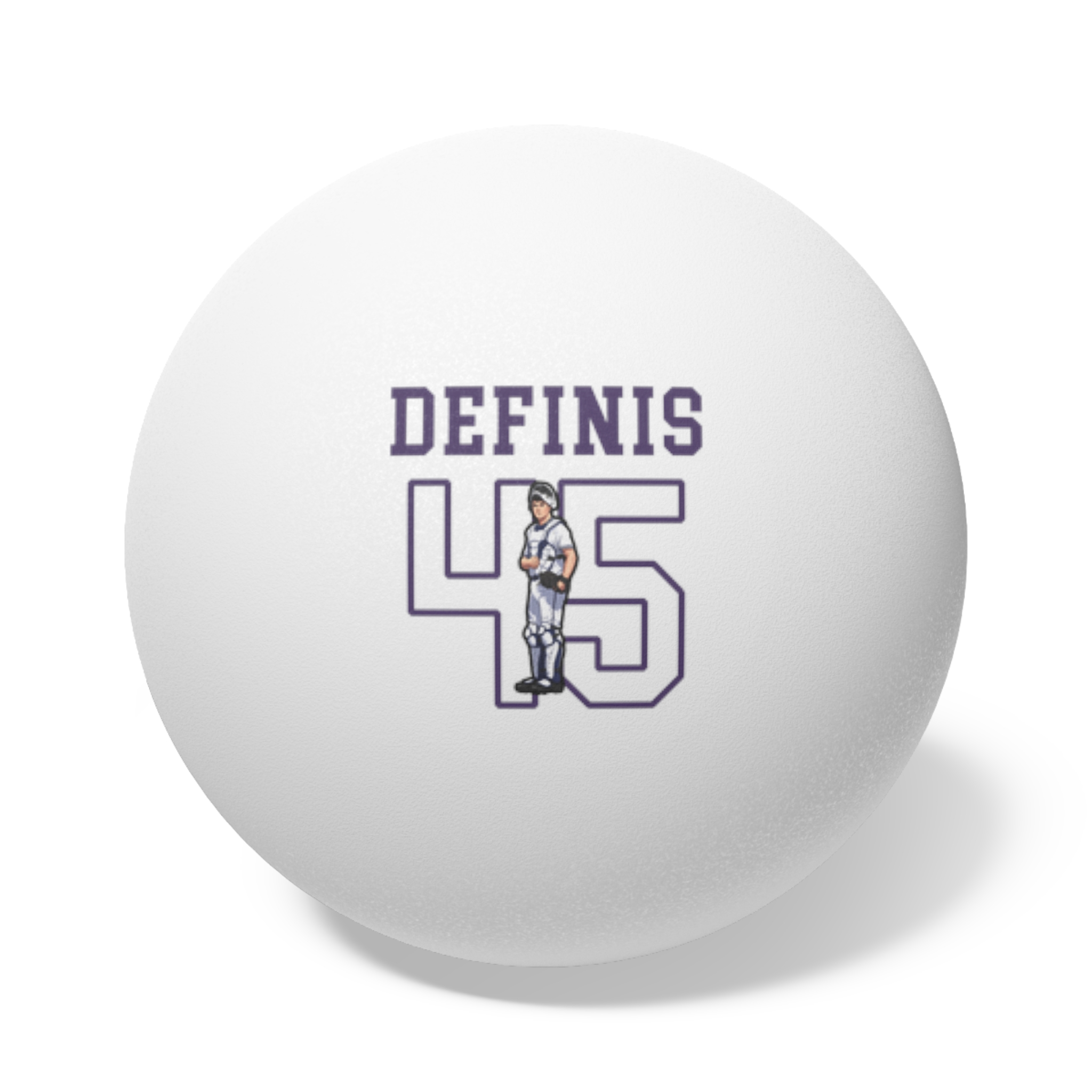 Ping Pong Balls, 6 pcs — character_shirsey in White