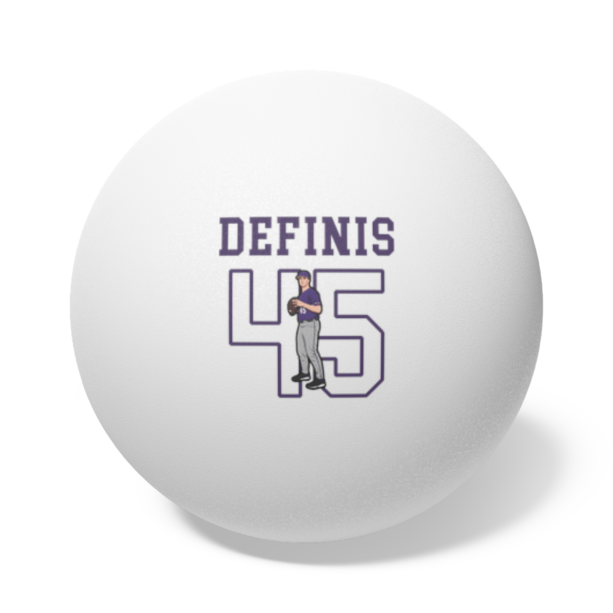 Ping Pong Balls, 6 pcs — character_shirsey in White