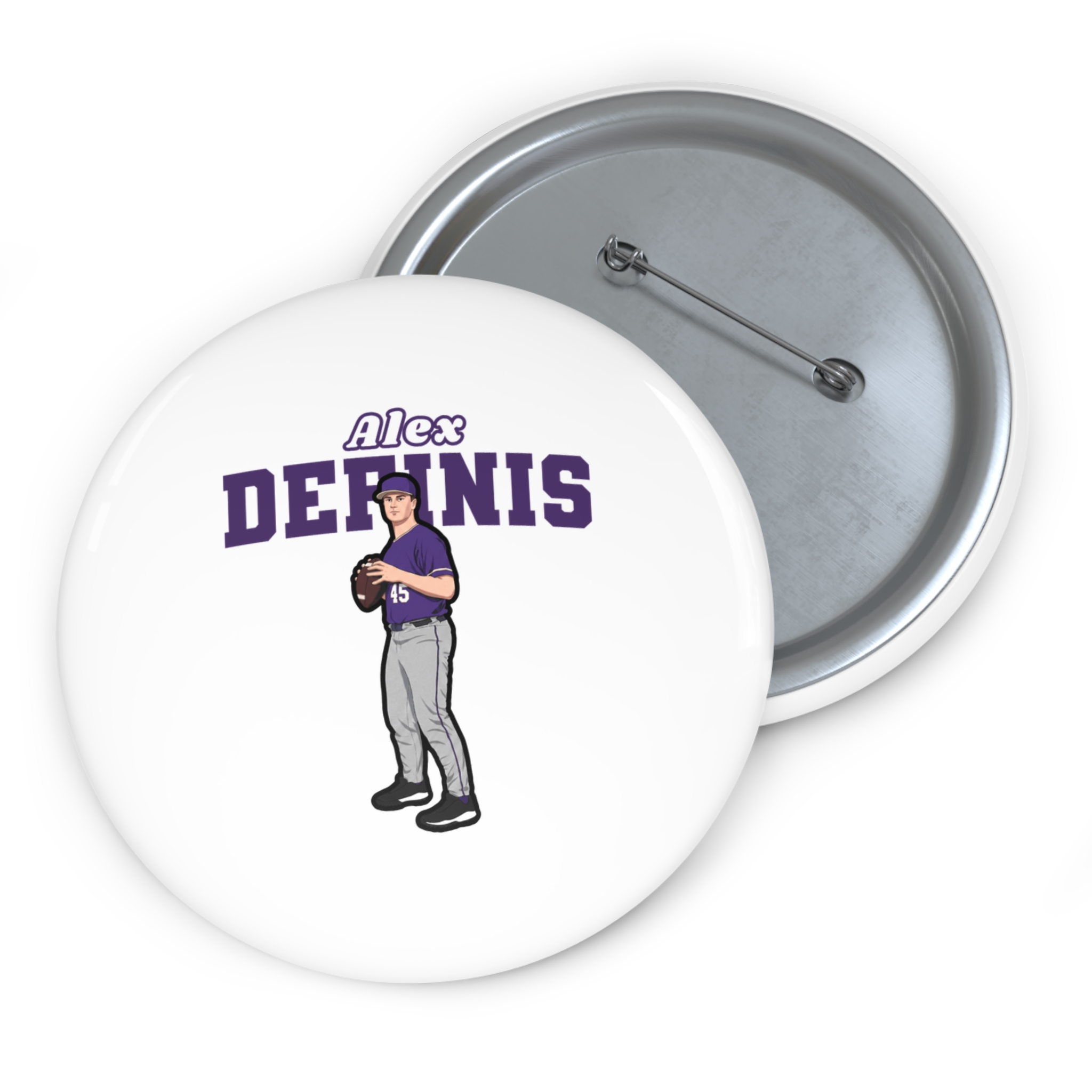 Game Day Pin — character_name_arch in Classic