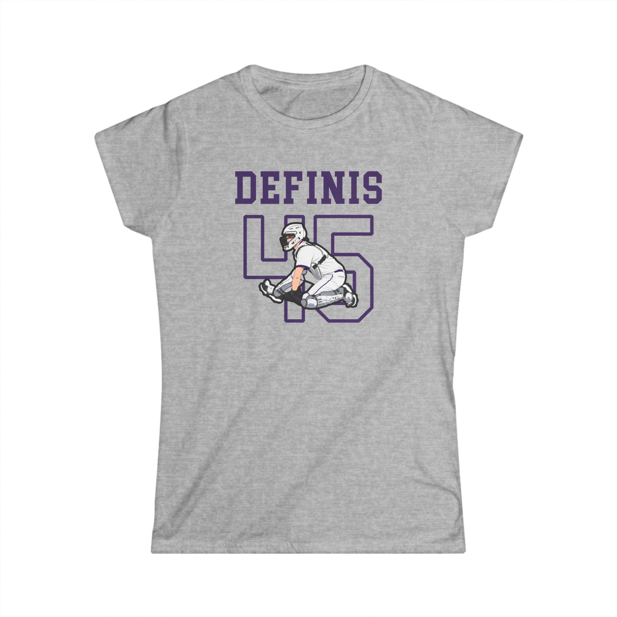 Women's Softstyle Tee — character_shirsey in Grey