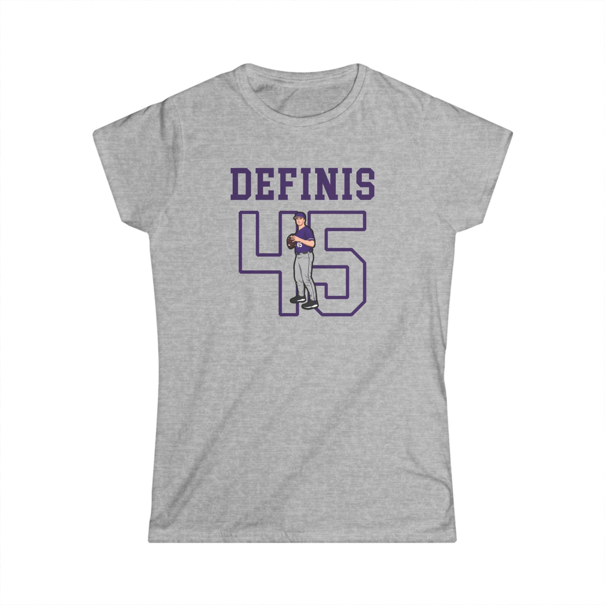 Women's Softstyle Tee — character_shirsey in Grey