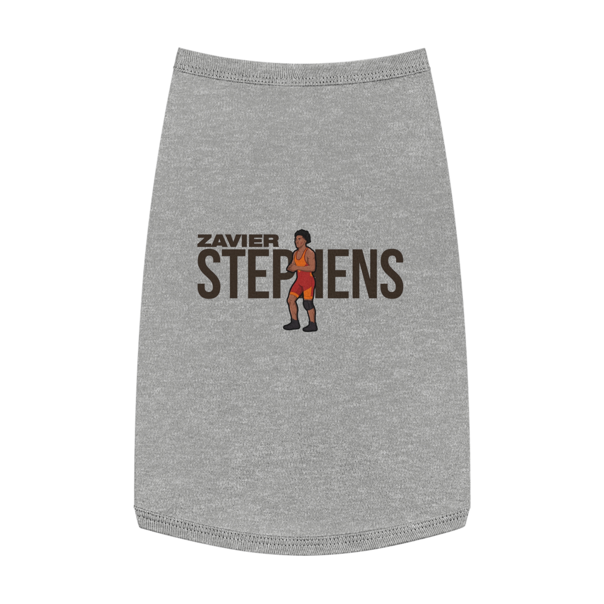 Pet Tank Top — character_player_name in White